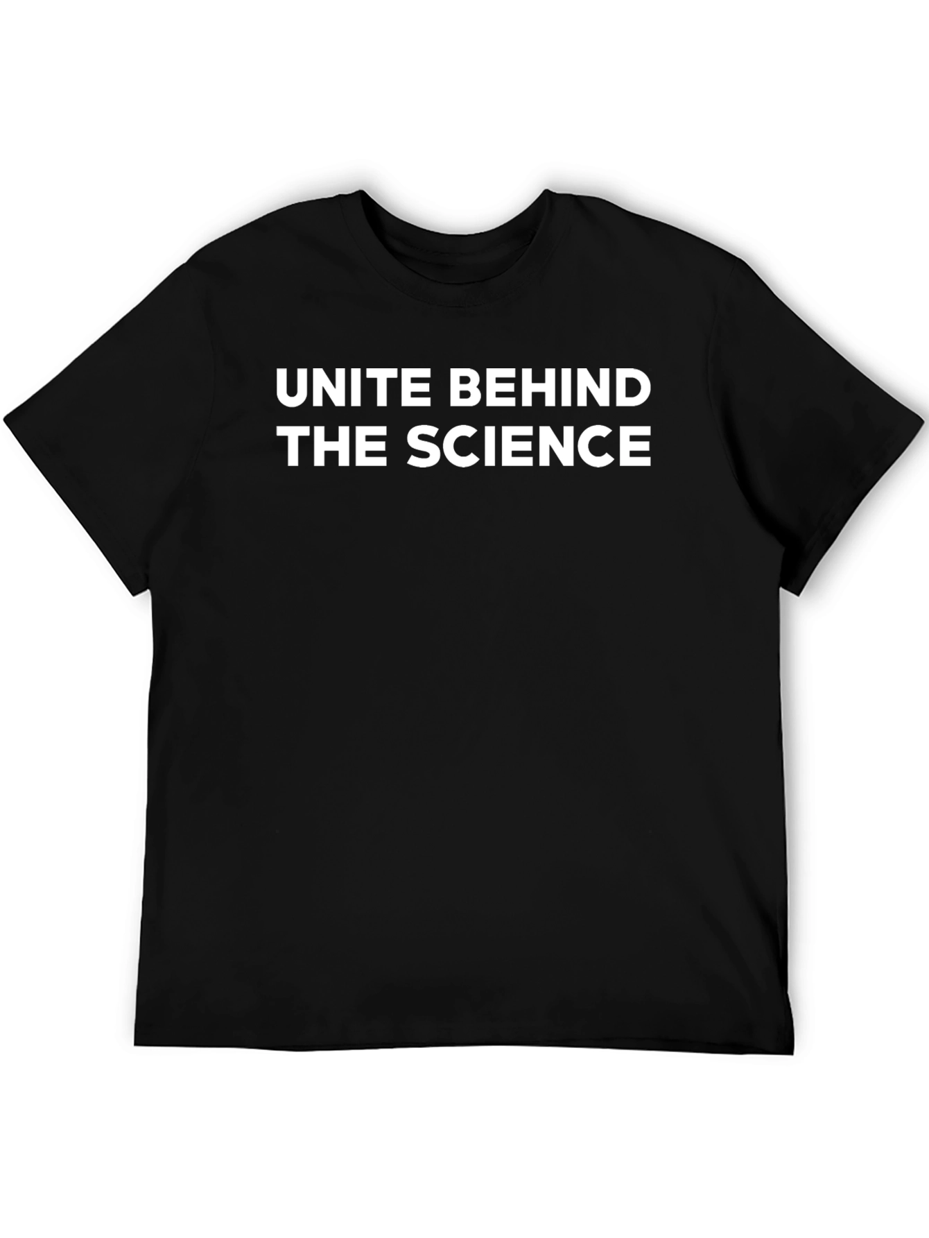 Unite Behind the Science Graphic Tee - Black