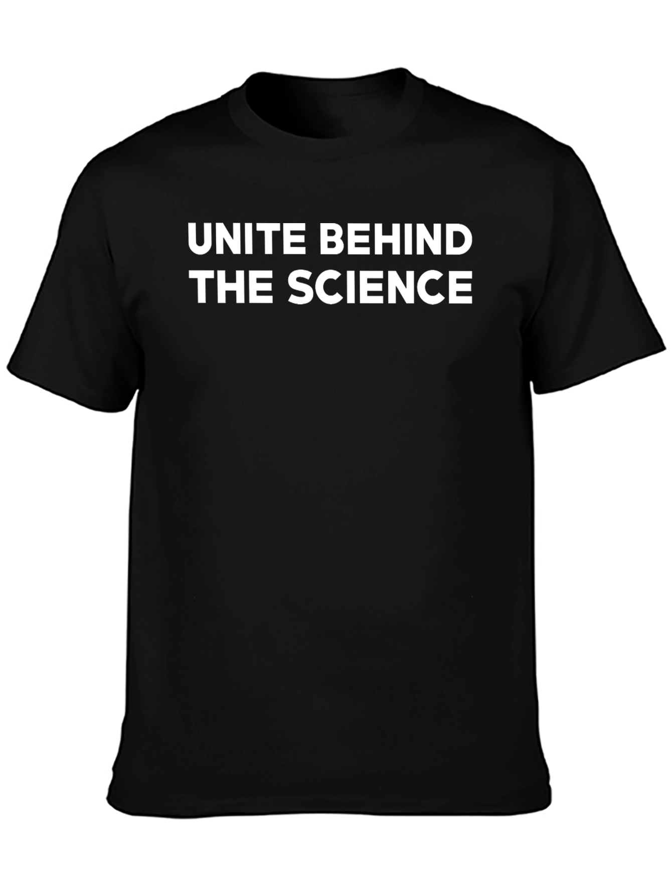Unite Behind the Science Graphic Tee - Black