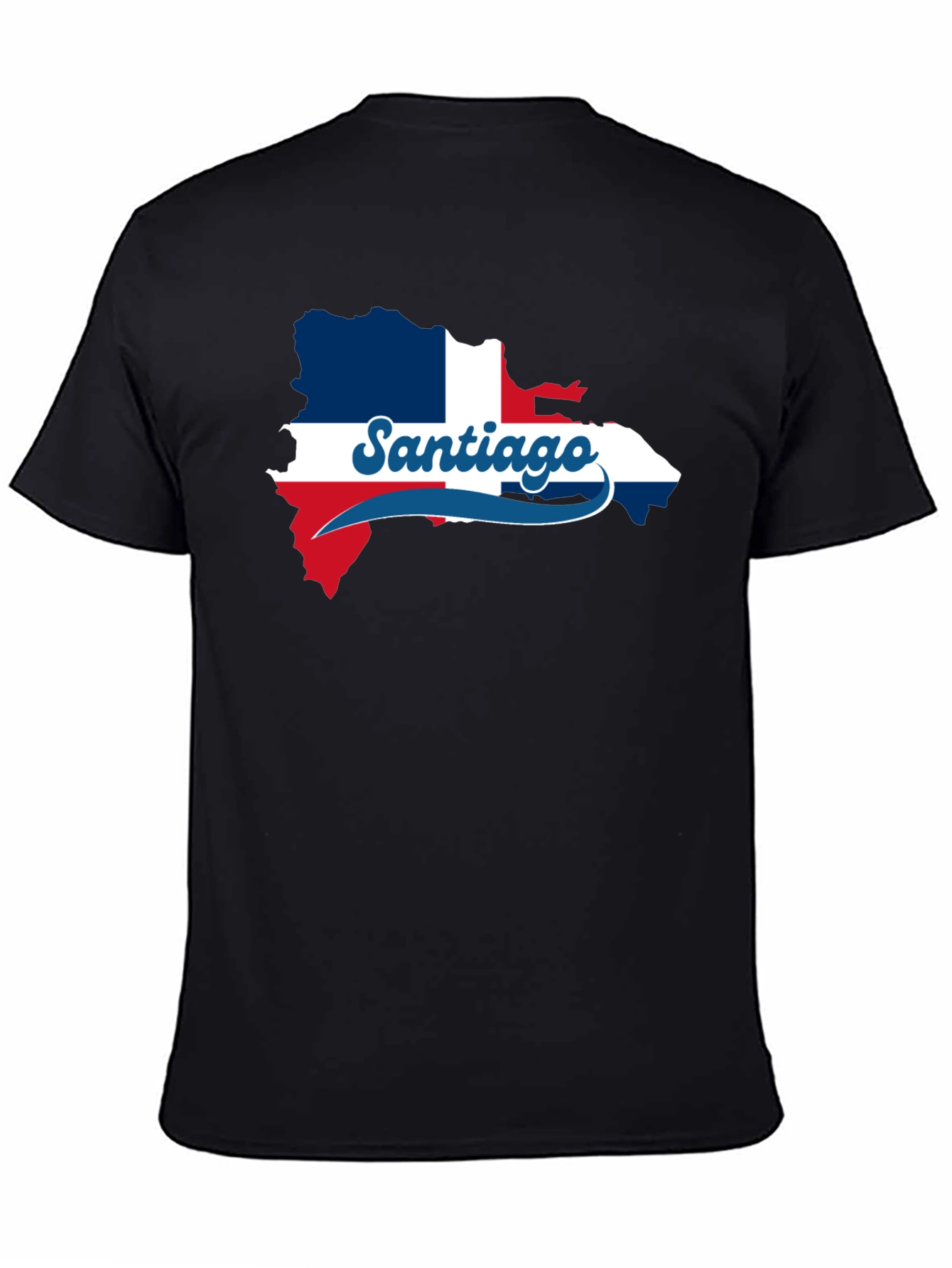 Santiago Dominican Republic Flag T-Shirt