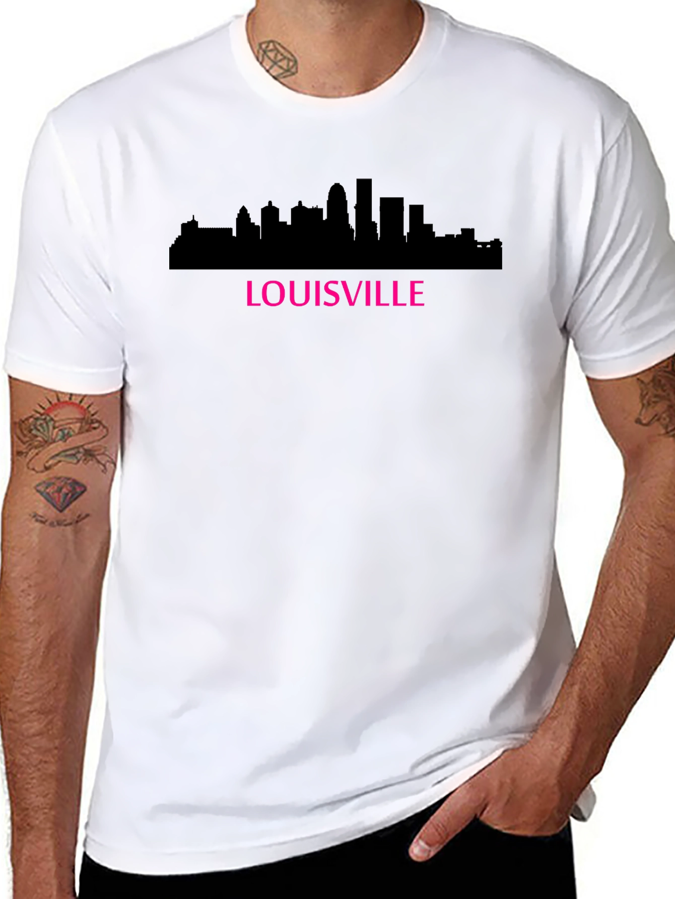 Louisville Skyline Graphic Tee - City Pride!