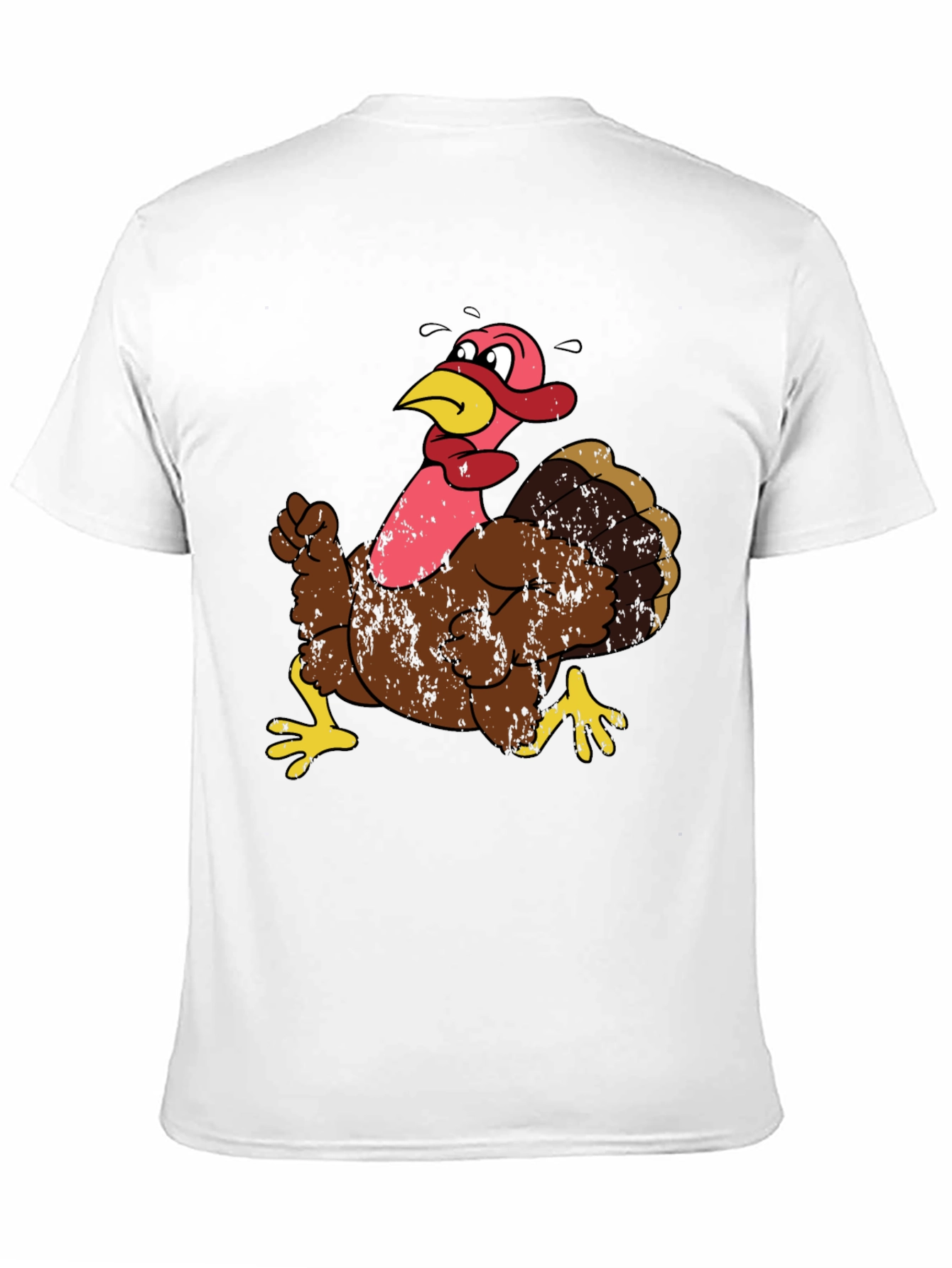 Funny Turkey Graphic T-Shirt - Thanksgiving Tee
