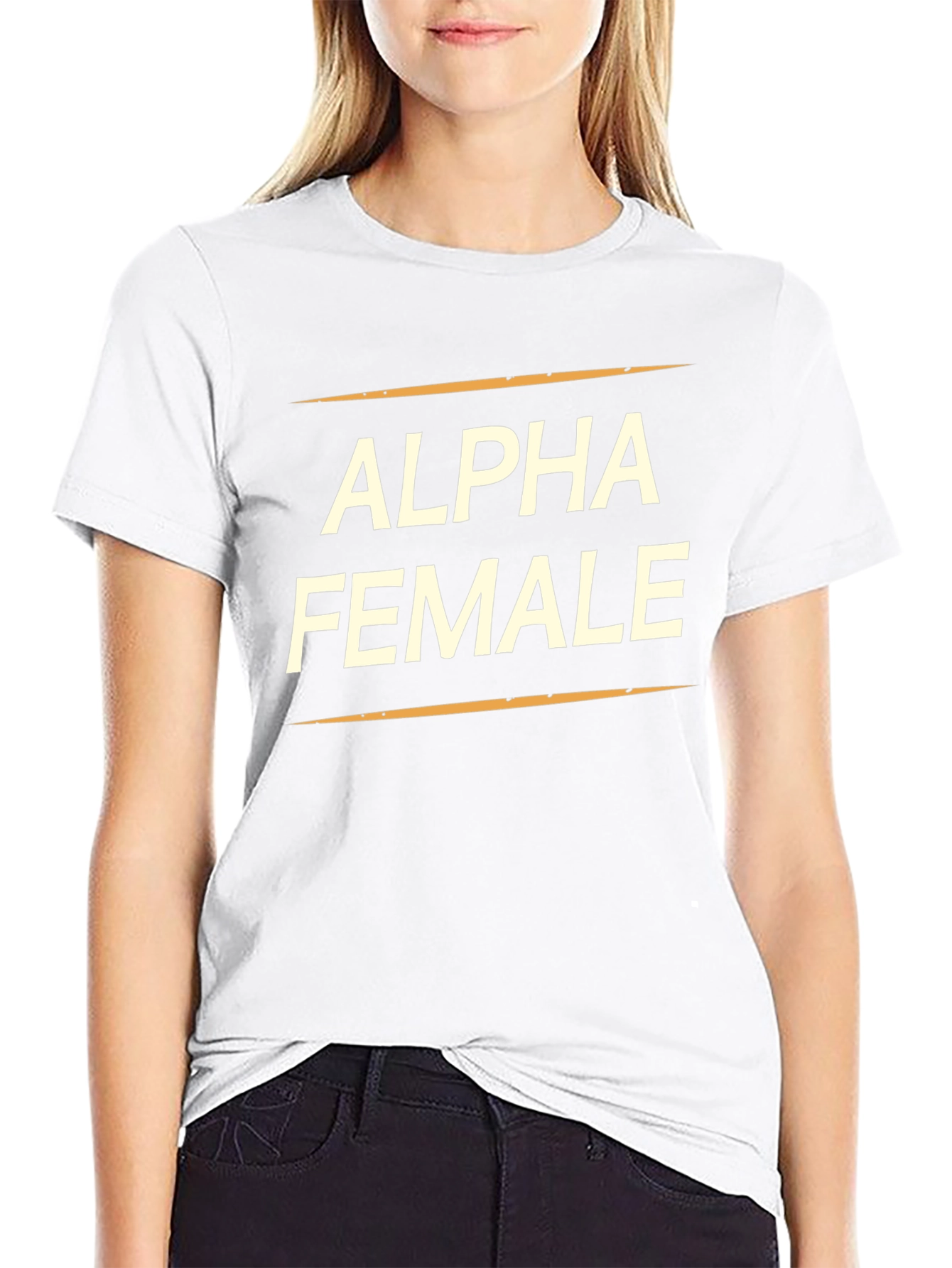 Alpha Female Graphic T-Shirt - Empowering Statement Tee