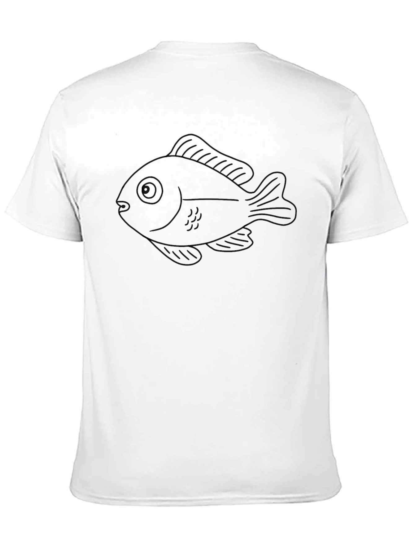 Fish Graphic T-Shirt - Casual Comfort