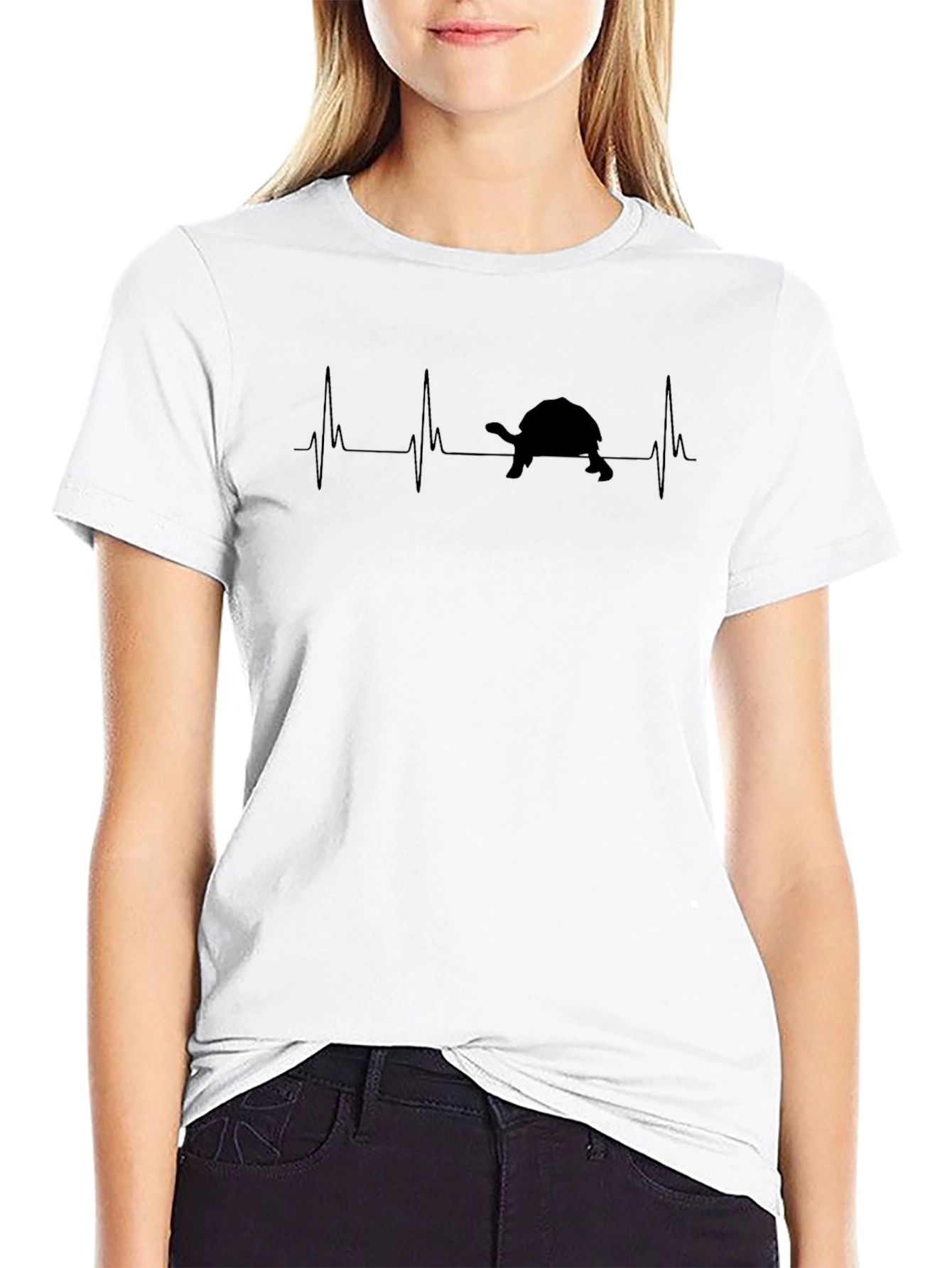 Turtle Heartbeat Graphic Tee