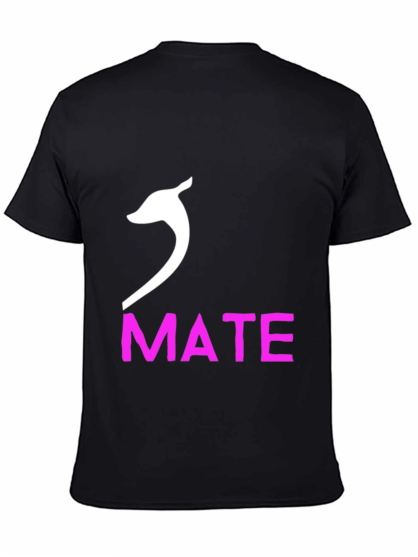 Cute Mate T-Shirt Black Novelty Tee
