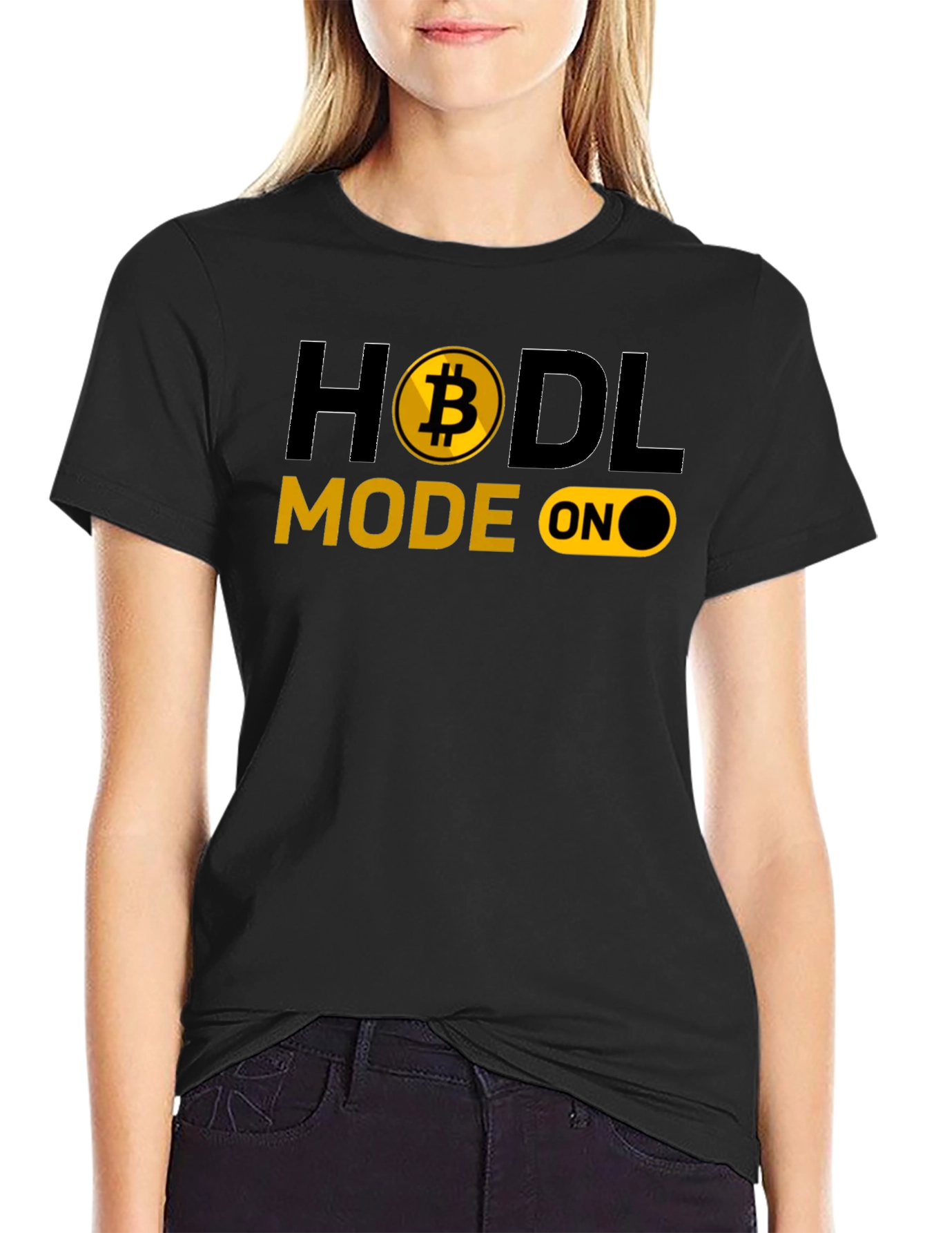 HODL Mode On Bitcoin Crypto T-Shirt