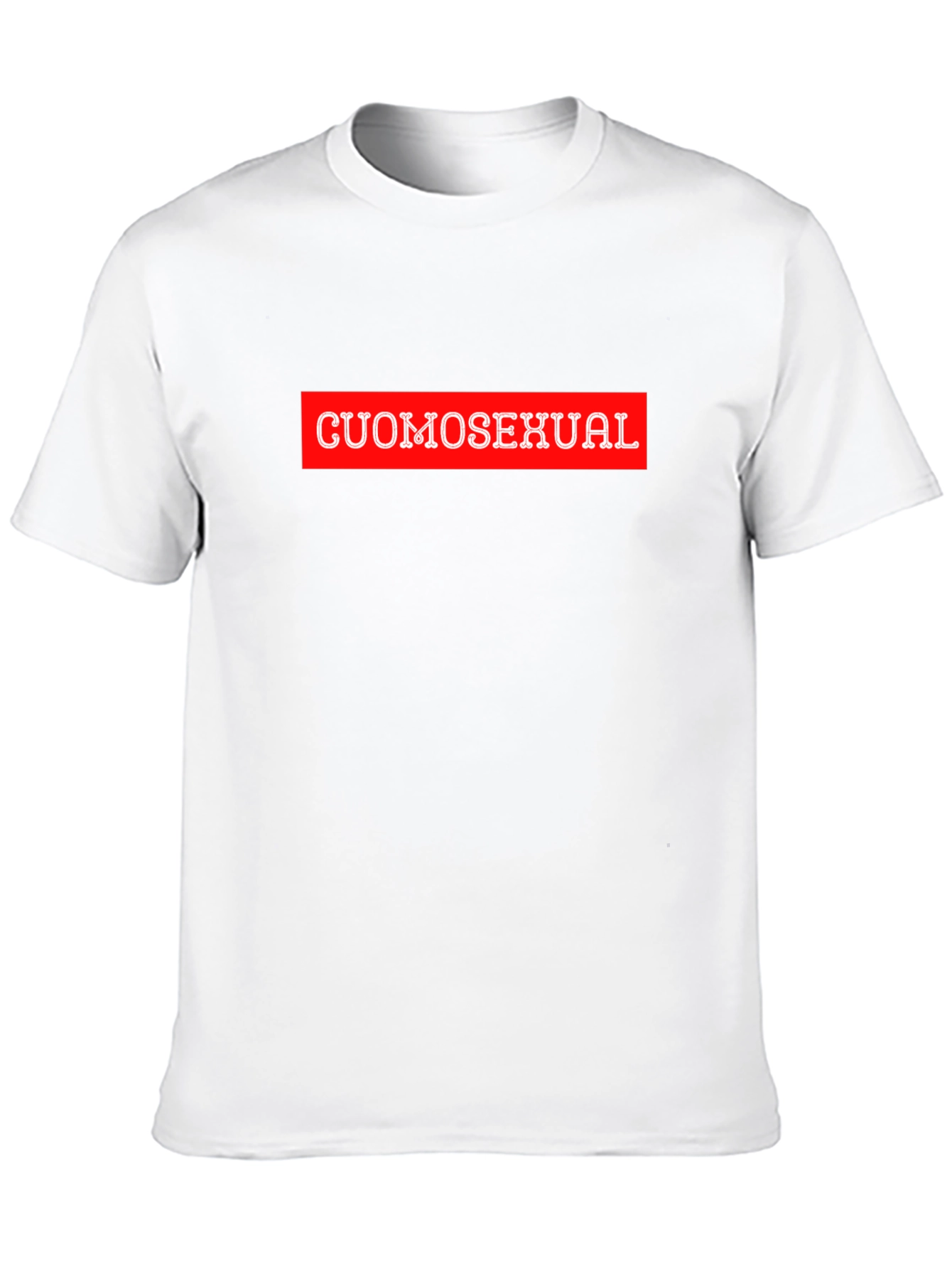 Cuomosexual Graphic T-Shirt - Black Crew Neck Tee