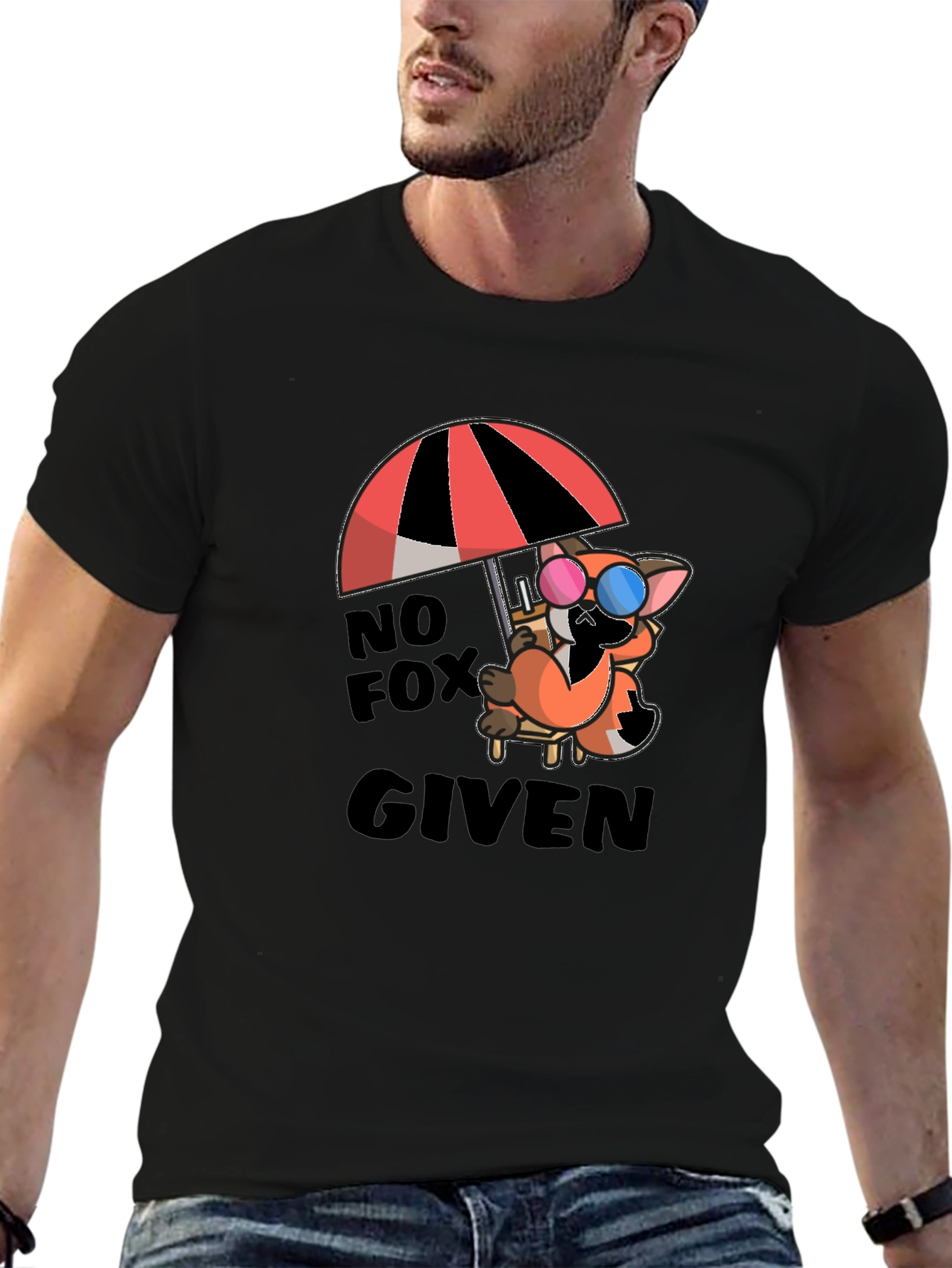 No Fox Given T-Shirt - Relaxed Fox Design