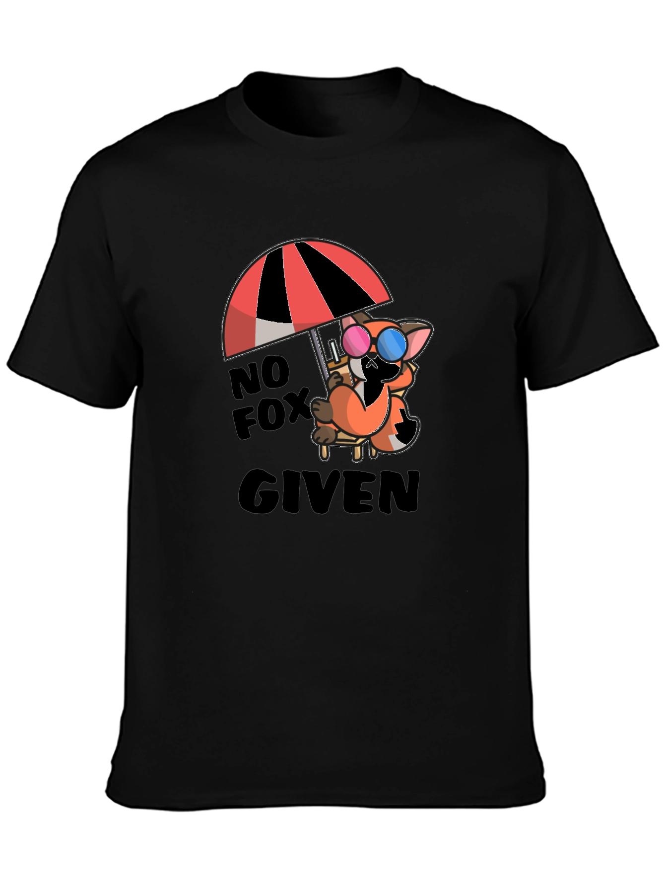 No Fox Given T-Shirt - Relaxed Fox Design