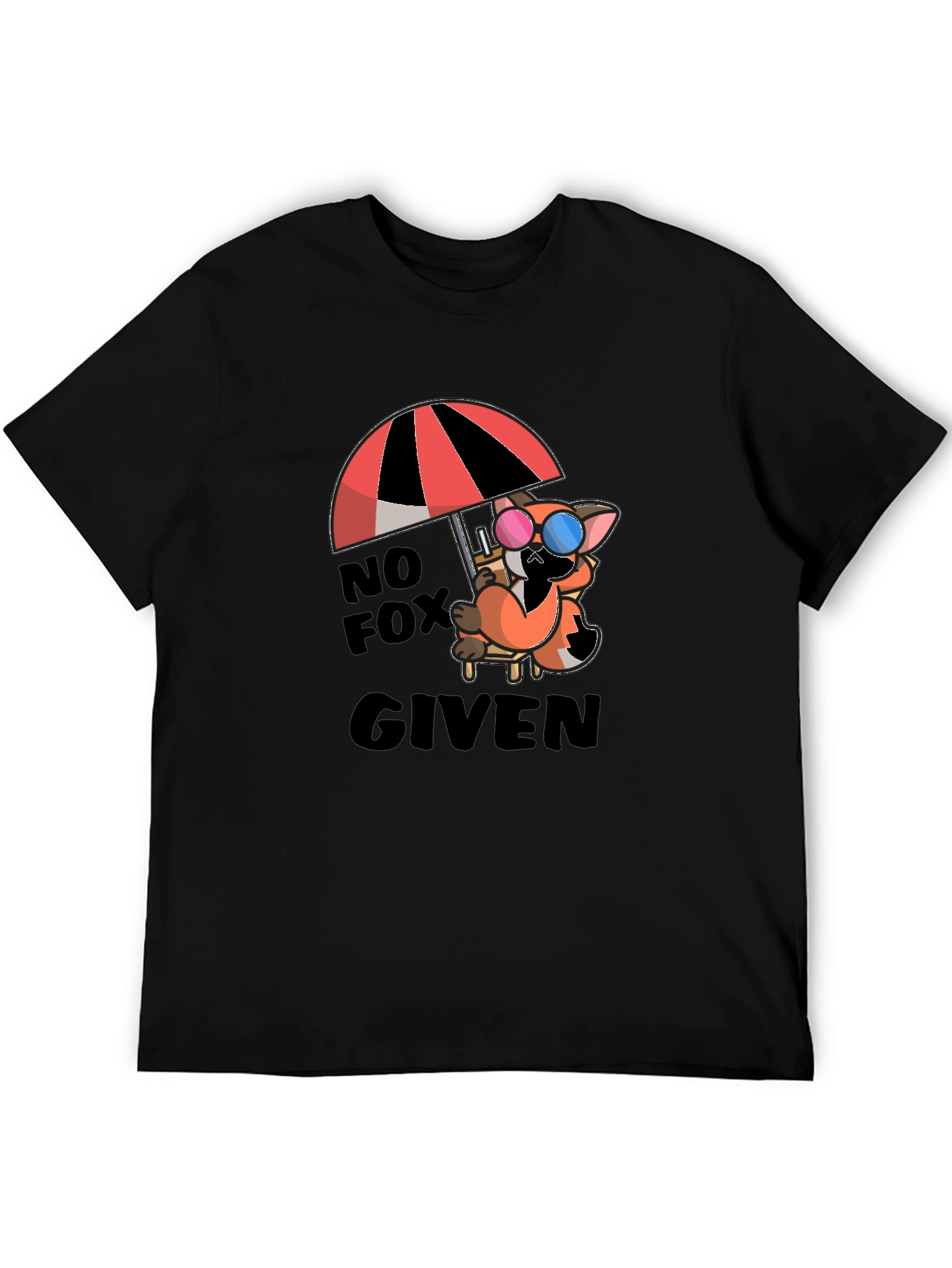 No Fox Given T-Shirt - Relaxed Fox Design