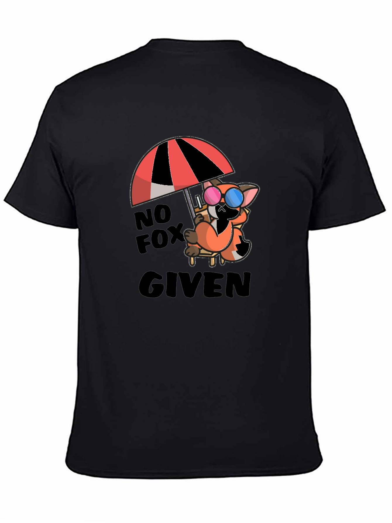 No Fox Given T-Shirt - Relaxed Fox Design