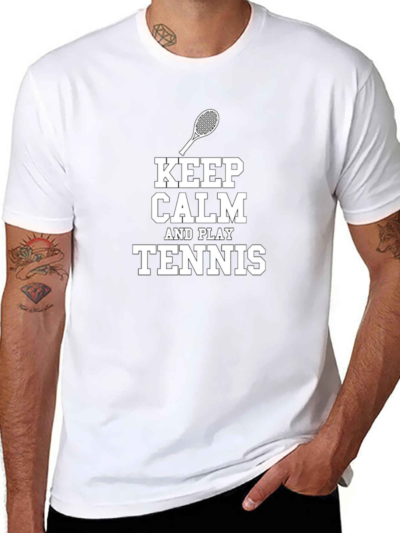 Keep Calm and Play Tennis T-Shirt