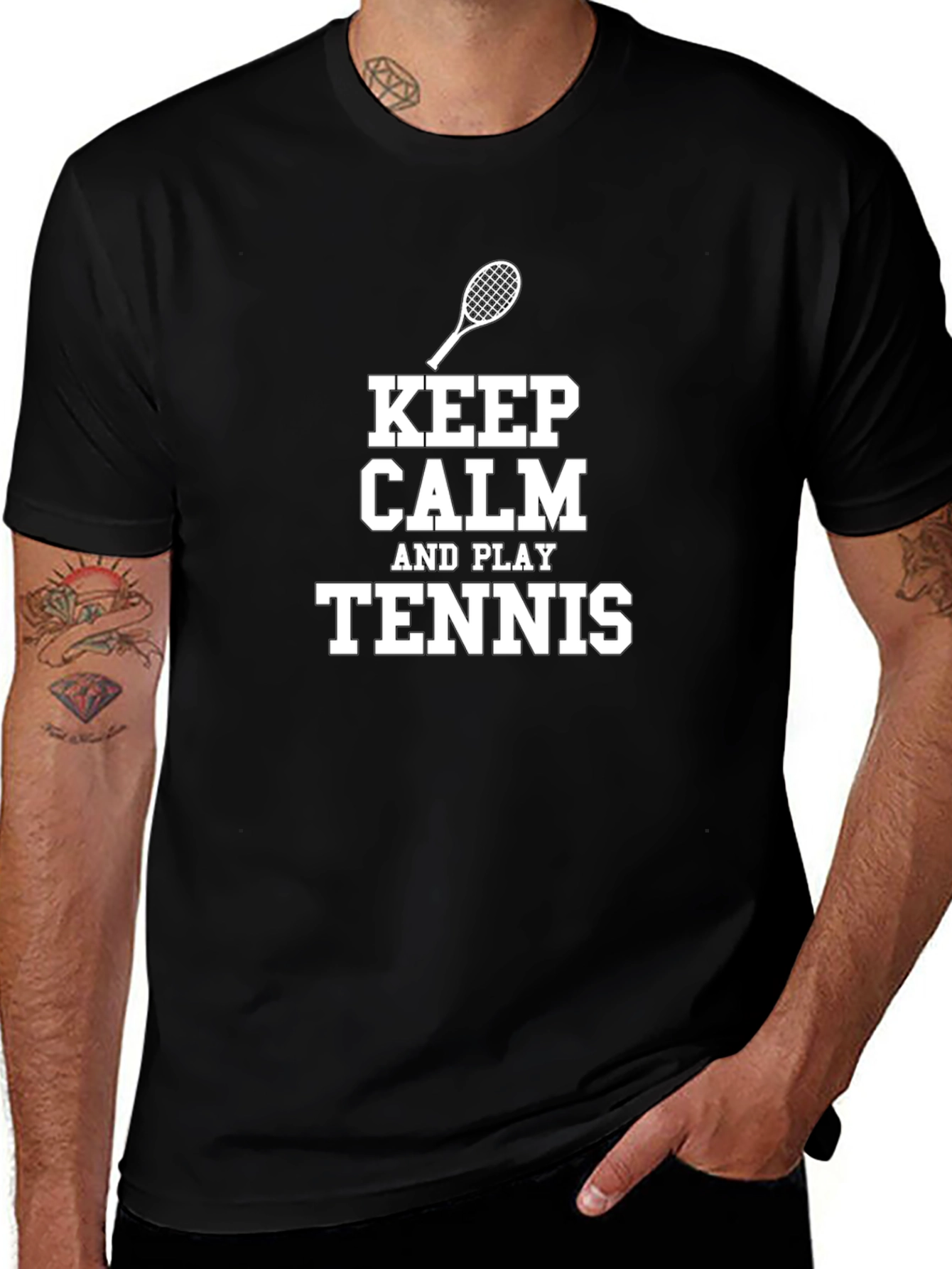 Keep Calm and Play Tennis T-Shirt
