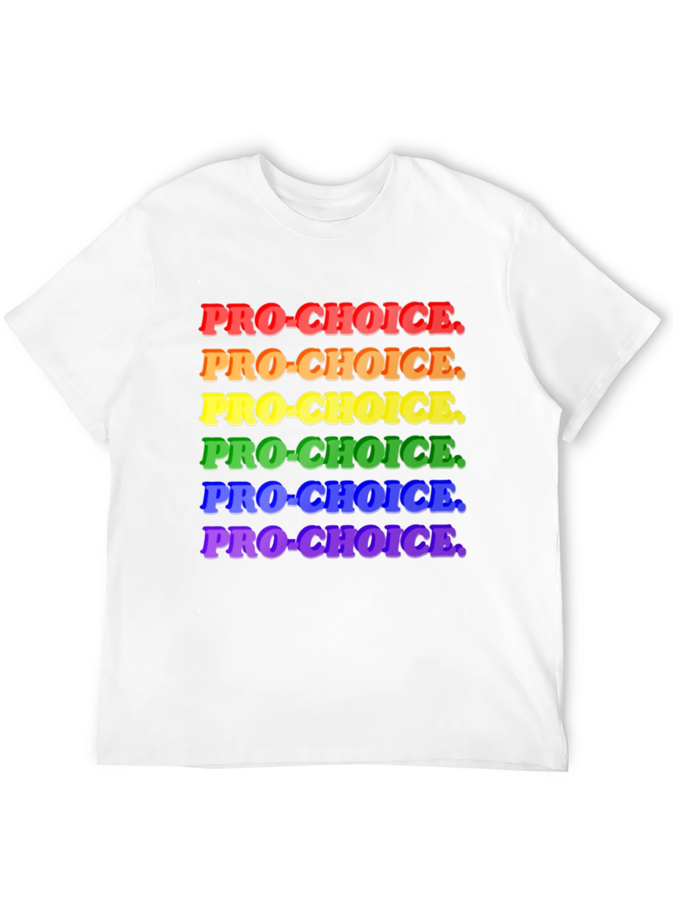 Pro-Choice Rainbow Pride T-Shirt