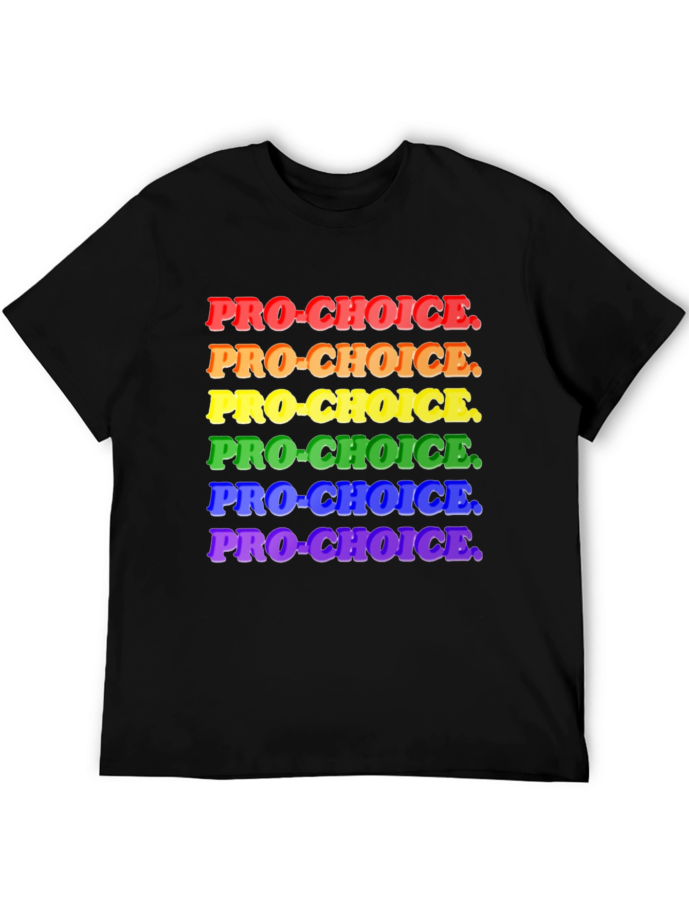 Pro-Choice Rainbow Pride T-Shirt