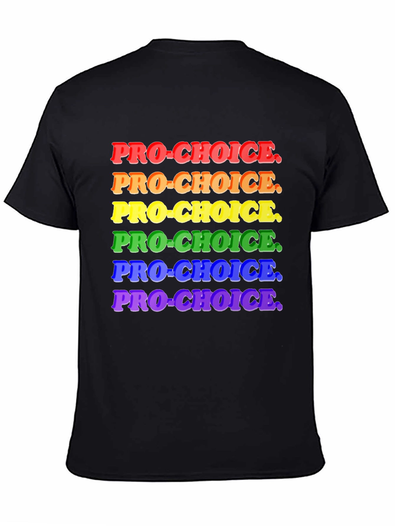 Pro-Choice Rainbow Pride T-Shirt