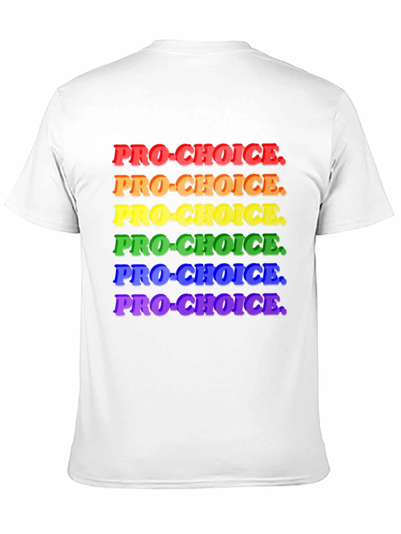 Pro-Choice Rainbow Pride T-Shirt