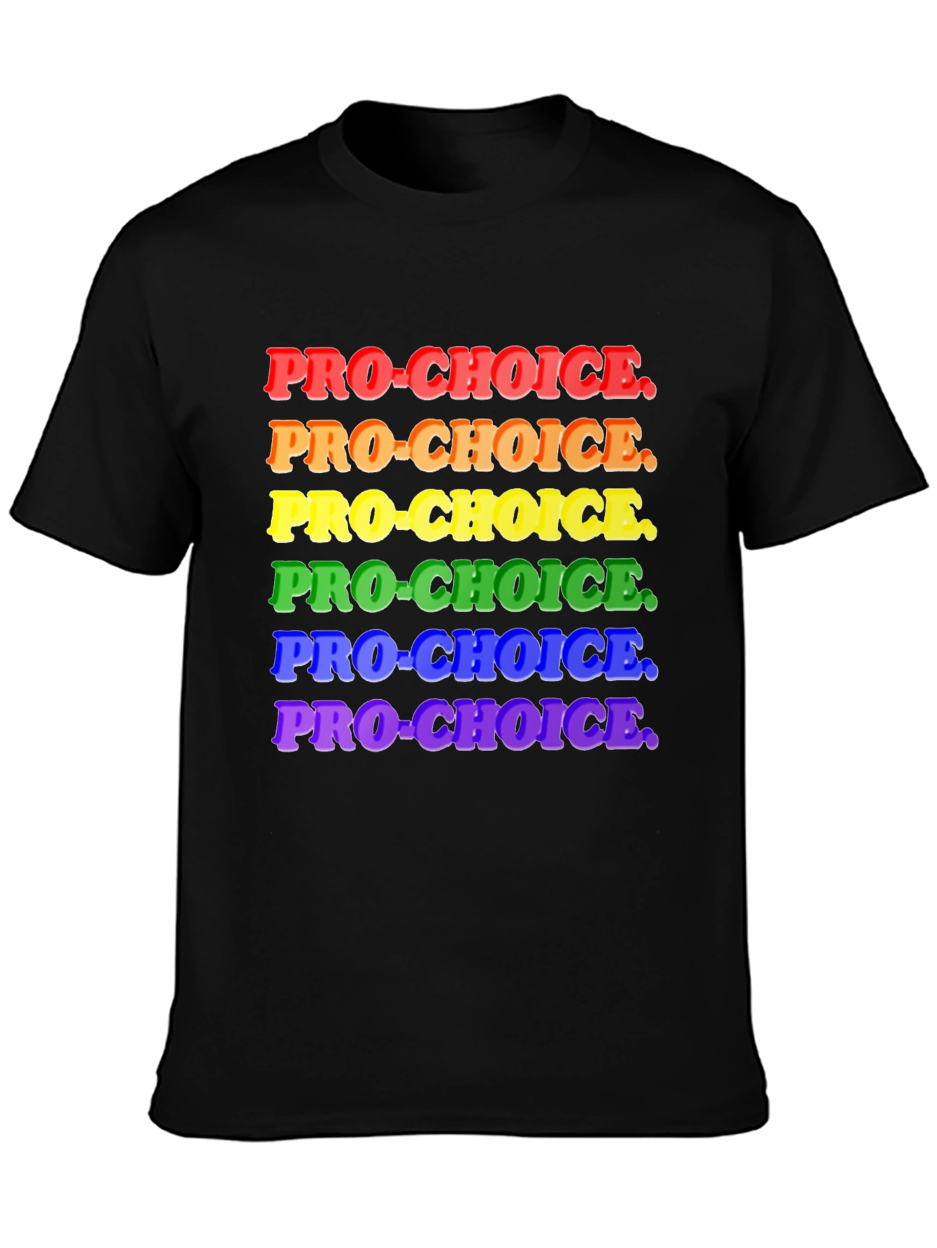 Pro-Choice Rainbow Pride T-Shirt