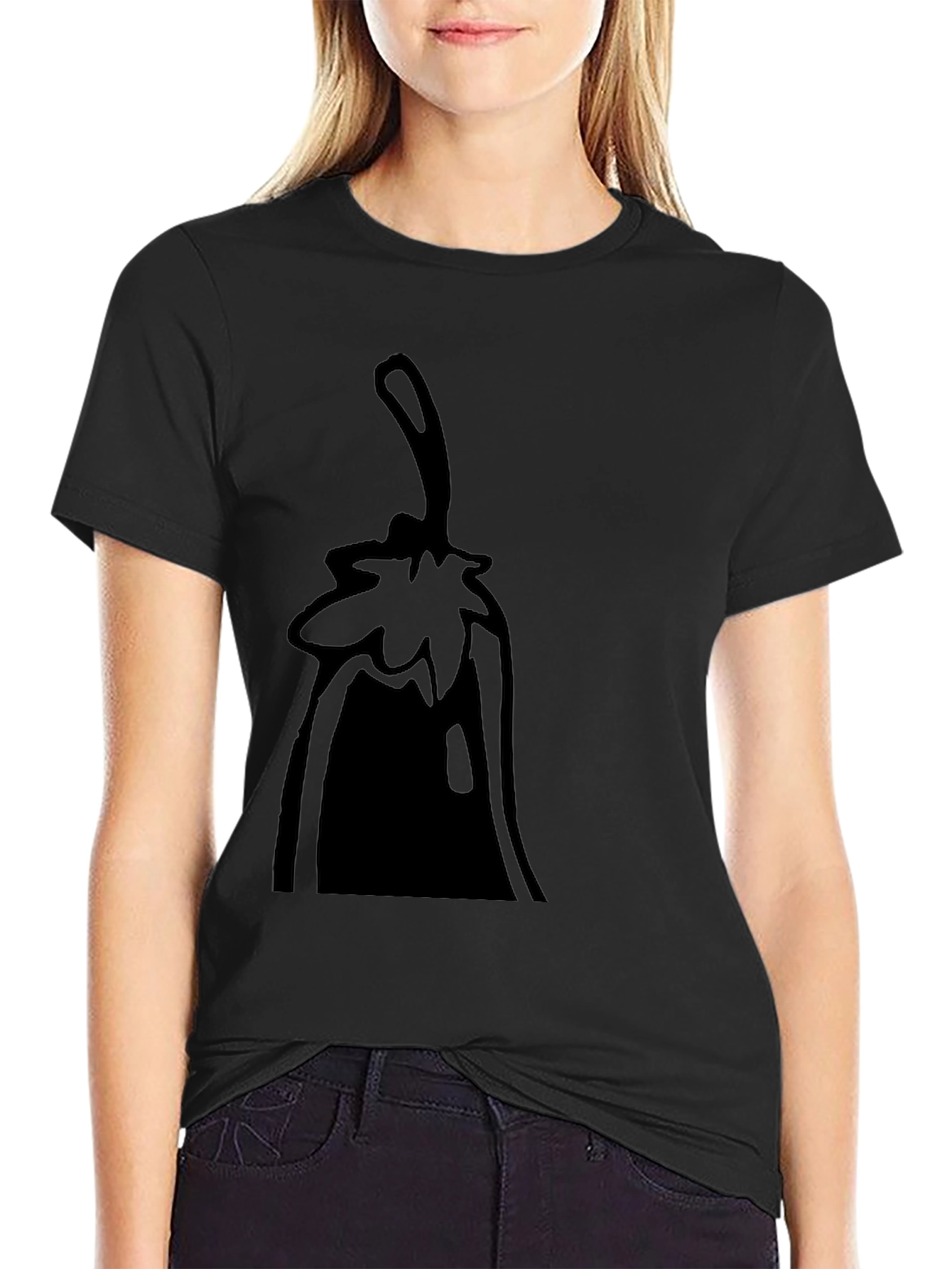 Black Graphic Tee - Jalapeno