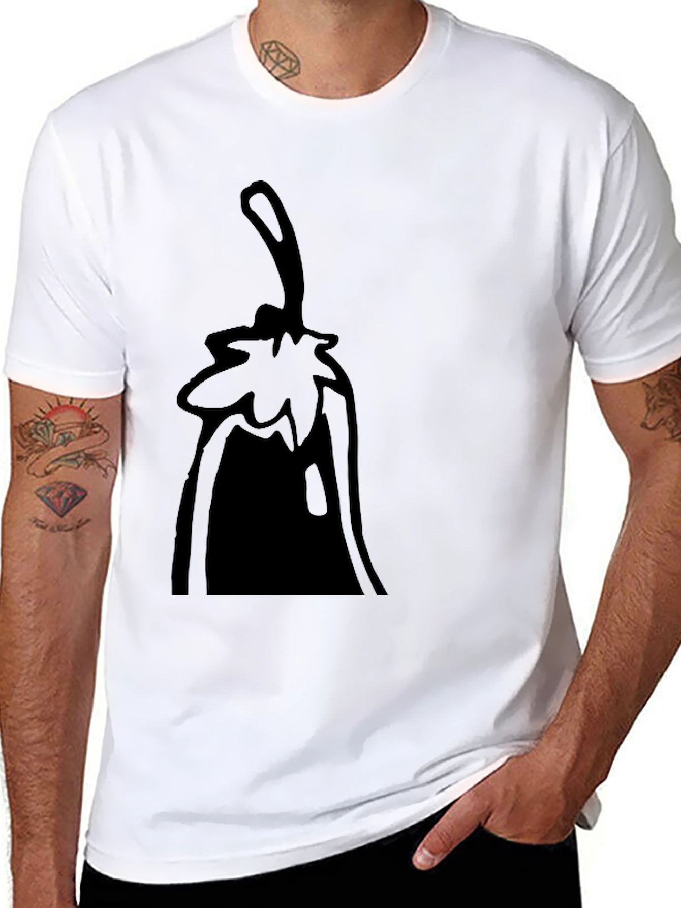 Black Graphic Tee - Jalapeno