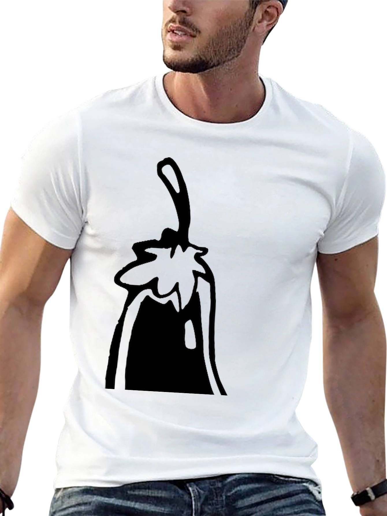 Black Graphic Tee - Jalapeno