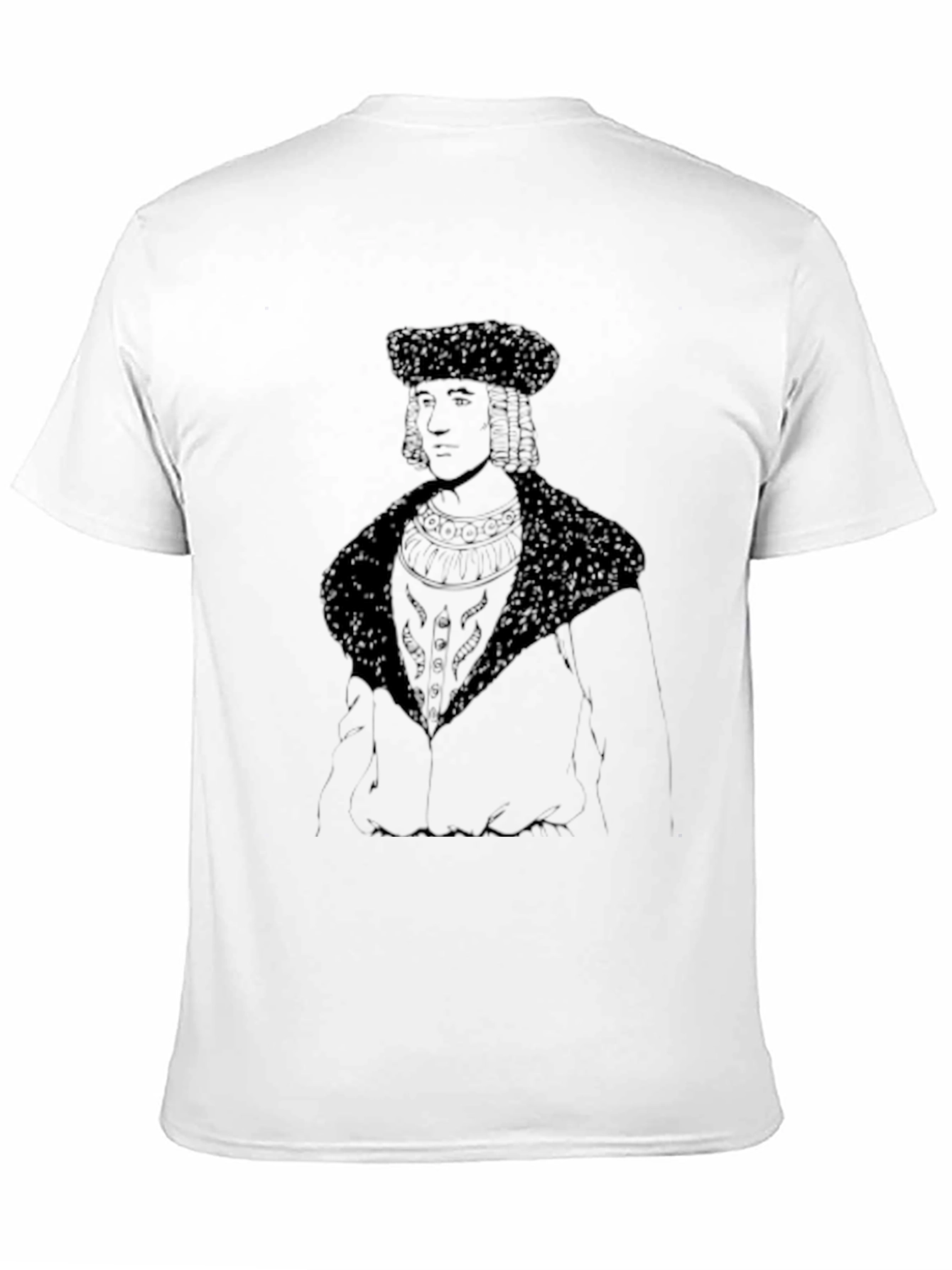Historical Figure T-Shirt - Classic Black Tee