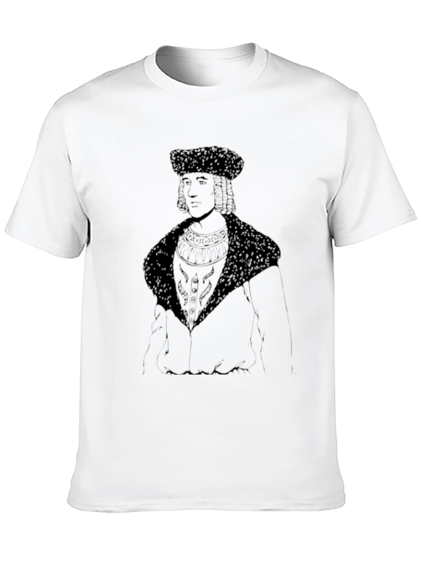 Historical Figure T-Shirt - Classic Black Tee