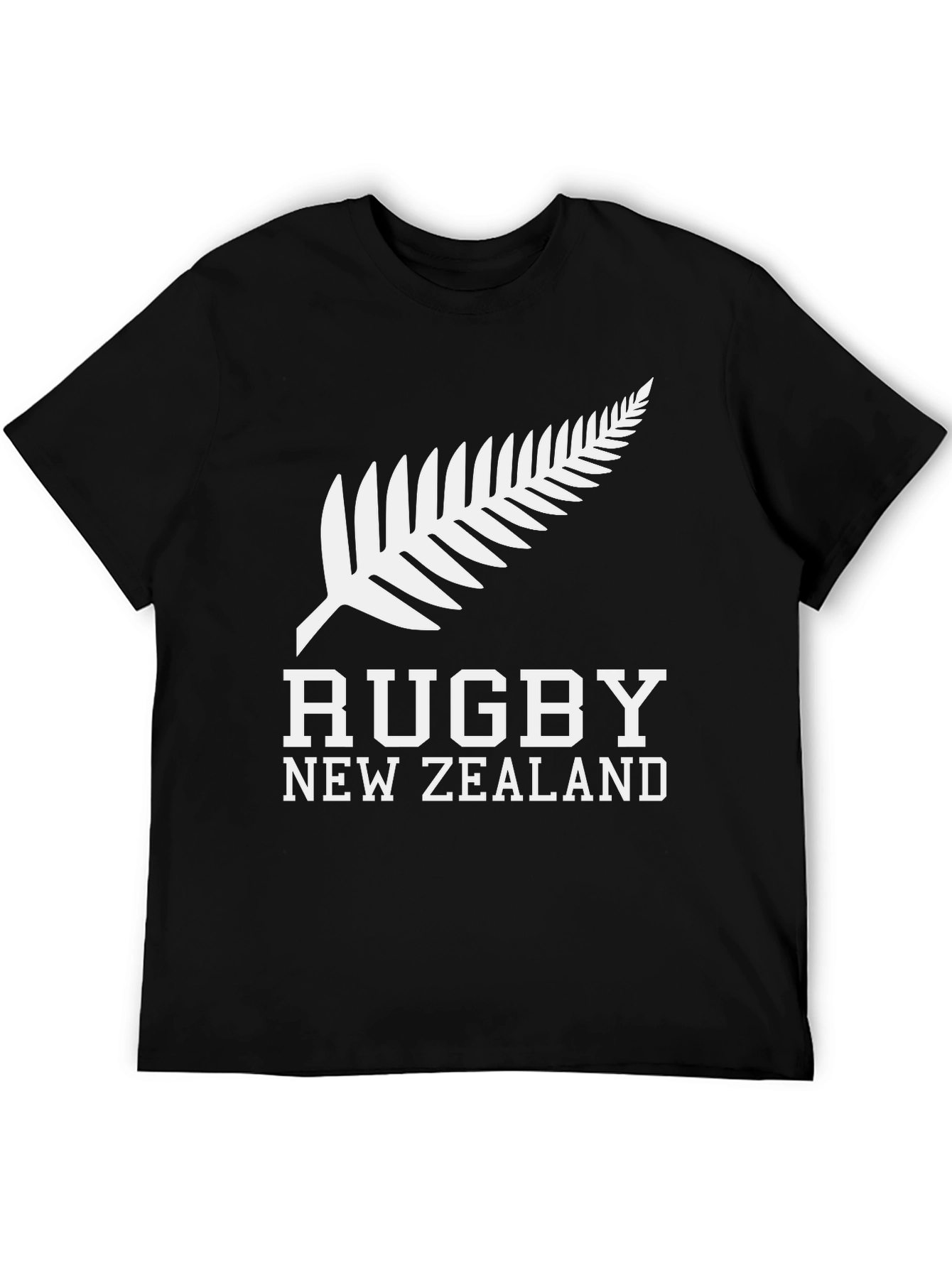 Rugby New Zealand T-Shirt - Black