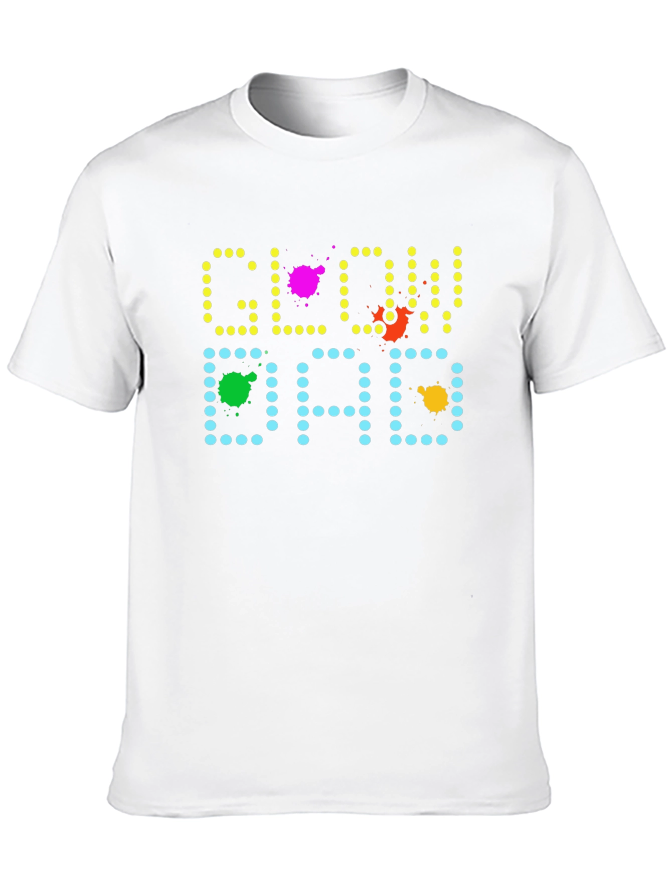Glow Dad Novelty Graphic T-Shirt