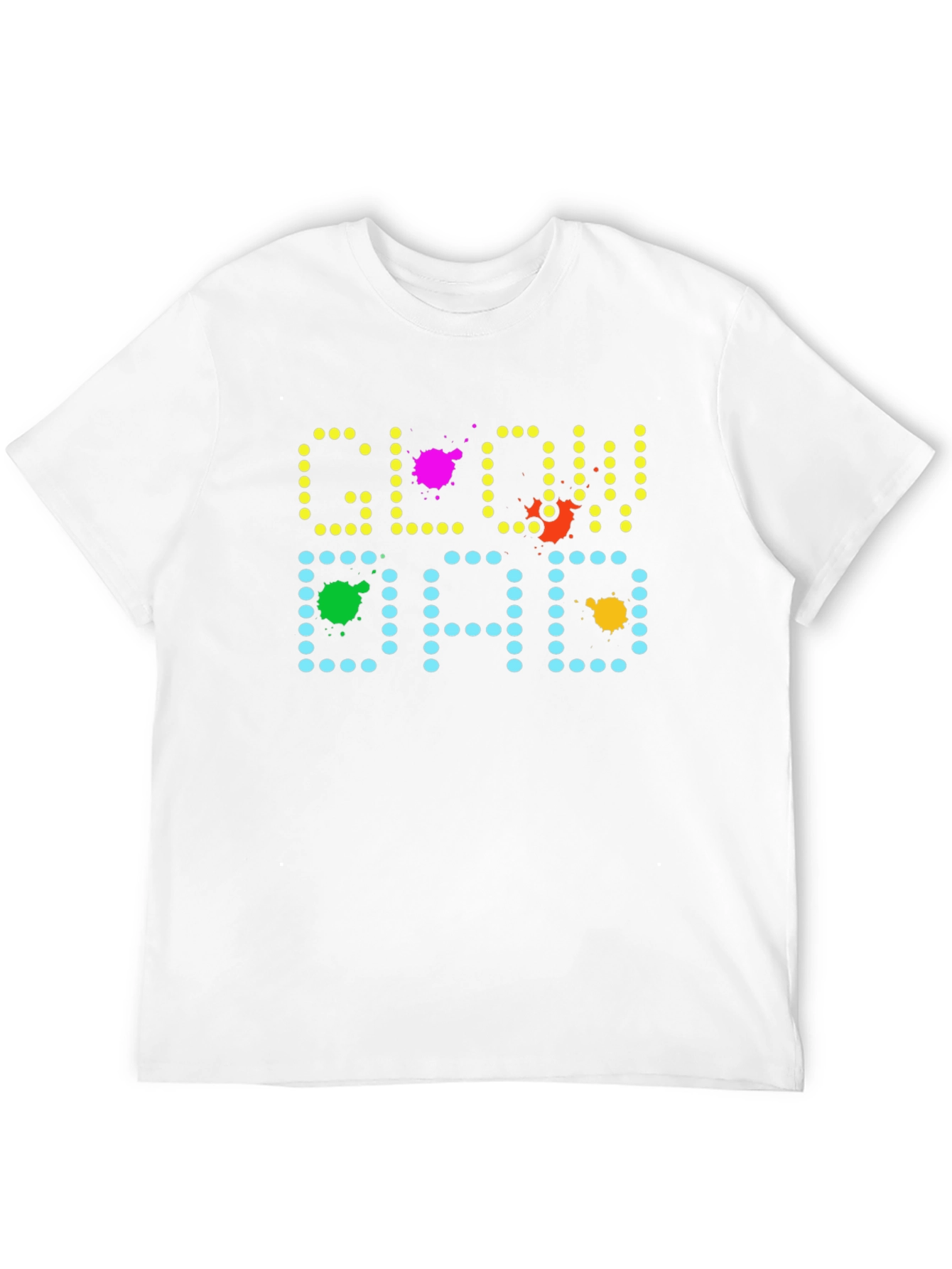 Glow Dad Novelty Graphic T-Shirt