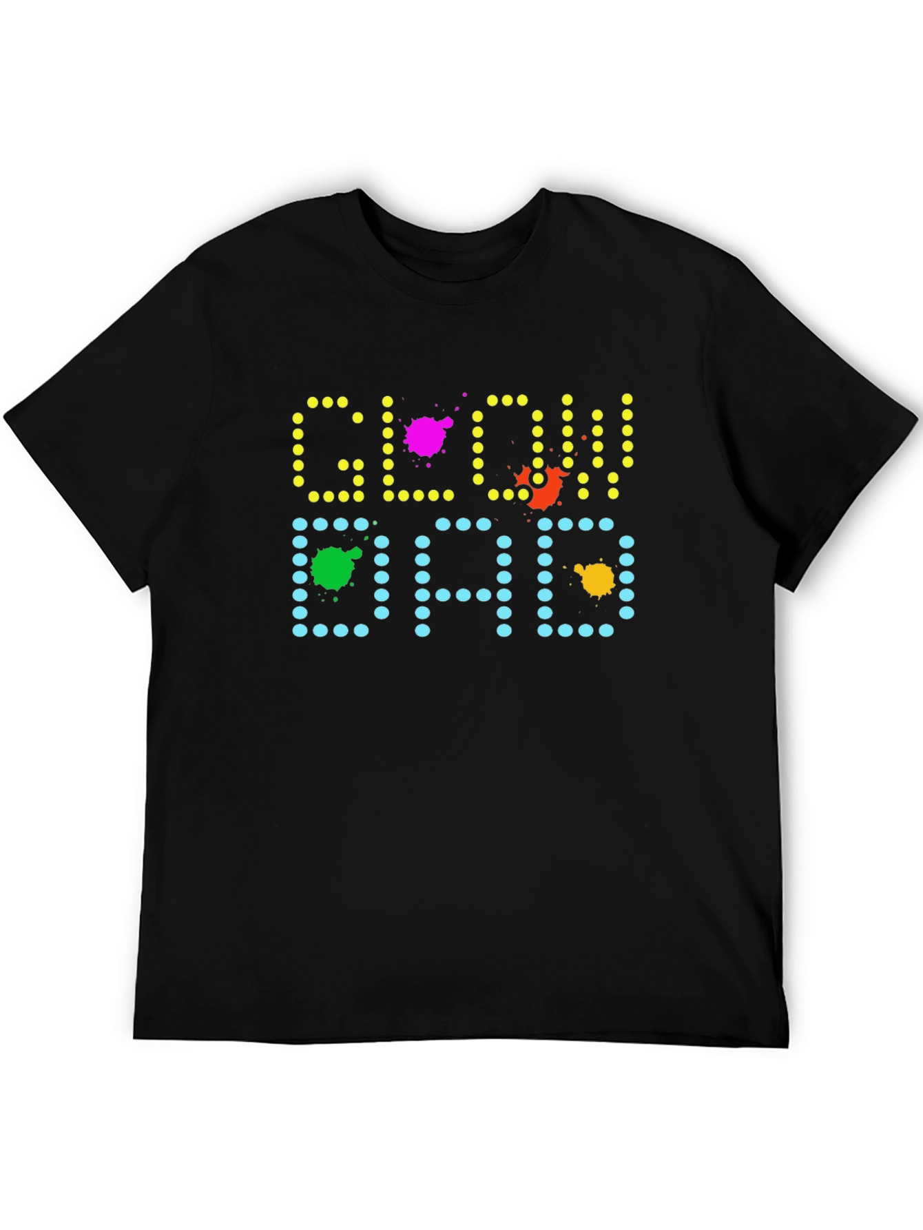 Glow Dad Novelty Graphic T-Shirt