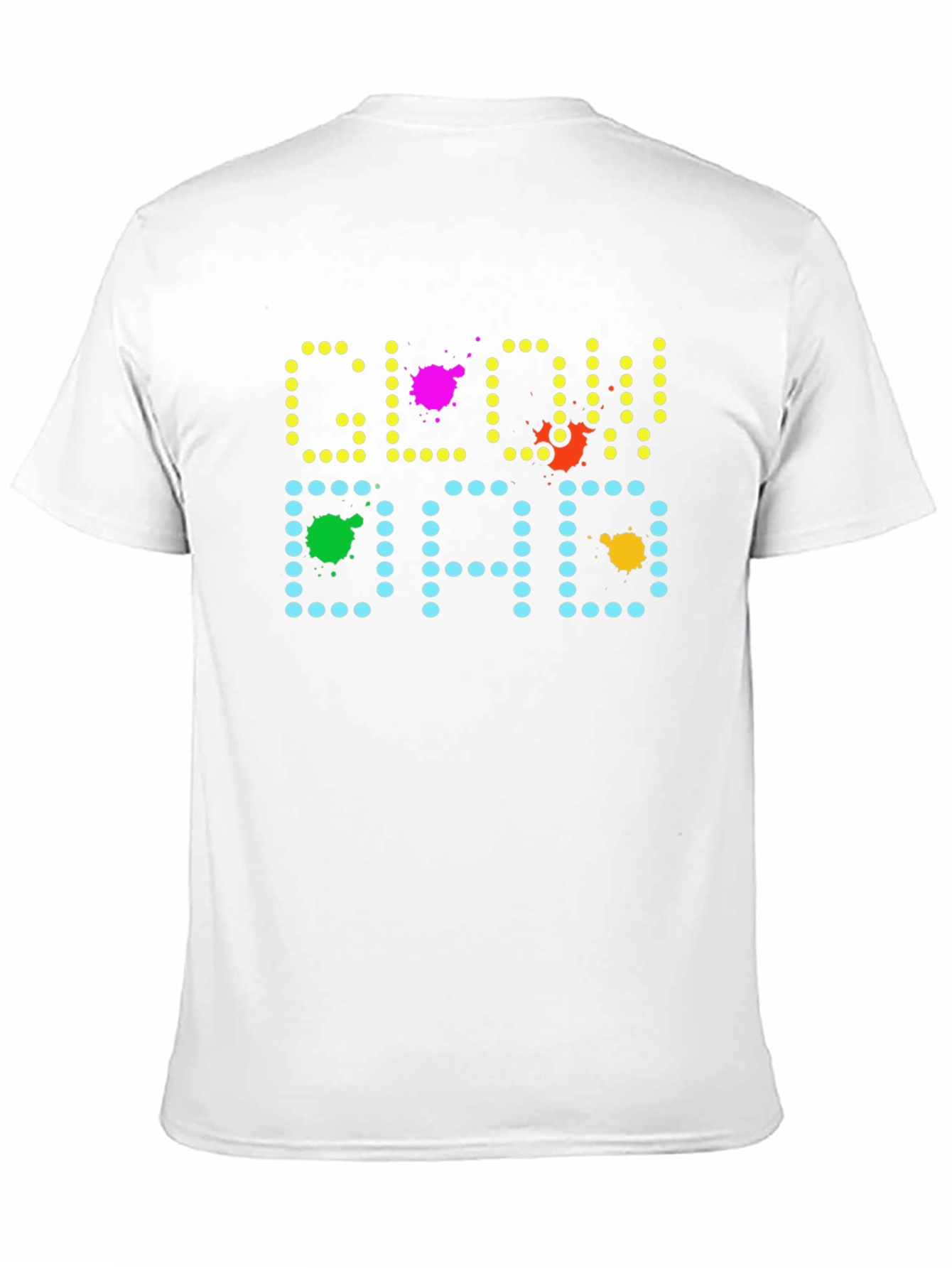 Glow Dad Novelty Graphic T-Shirt