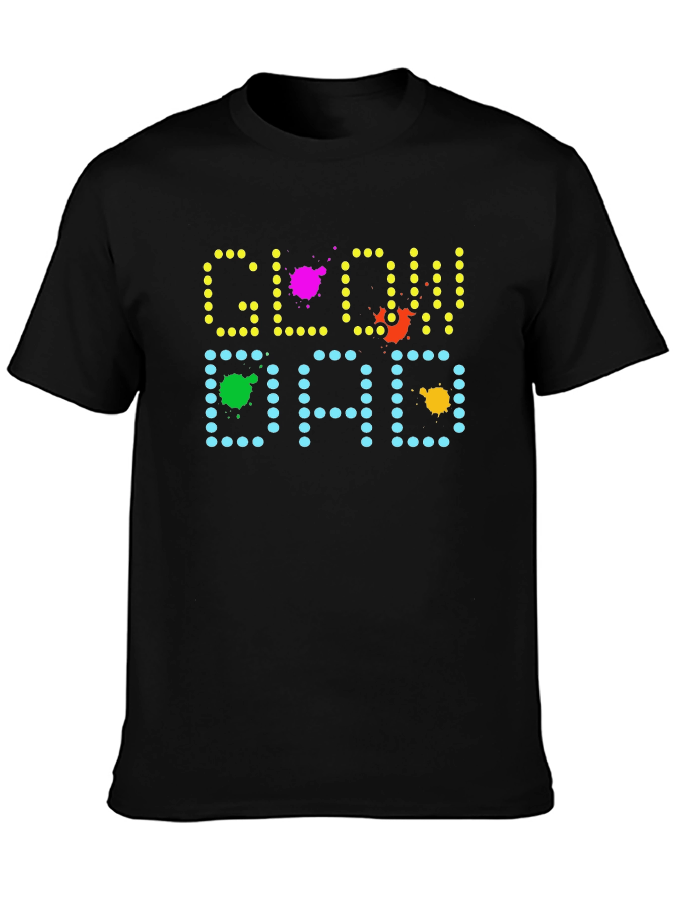 Glow Dad Novelty Graphic T-Shirt
