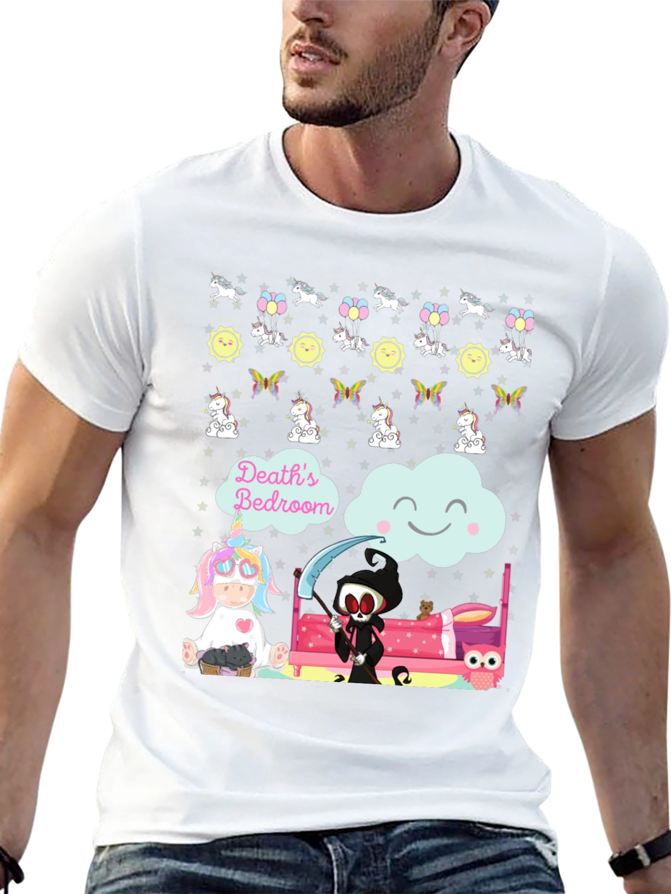 Deaths Bedroom Graphic Tee
