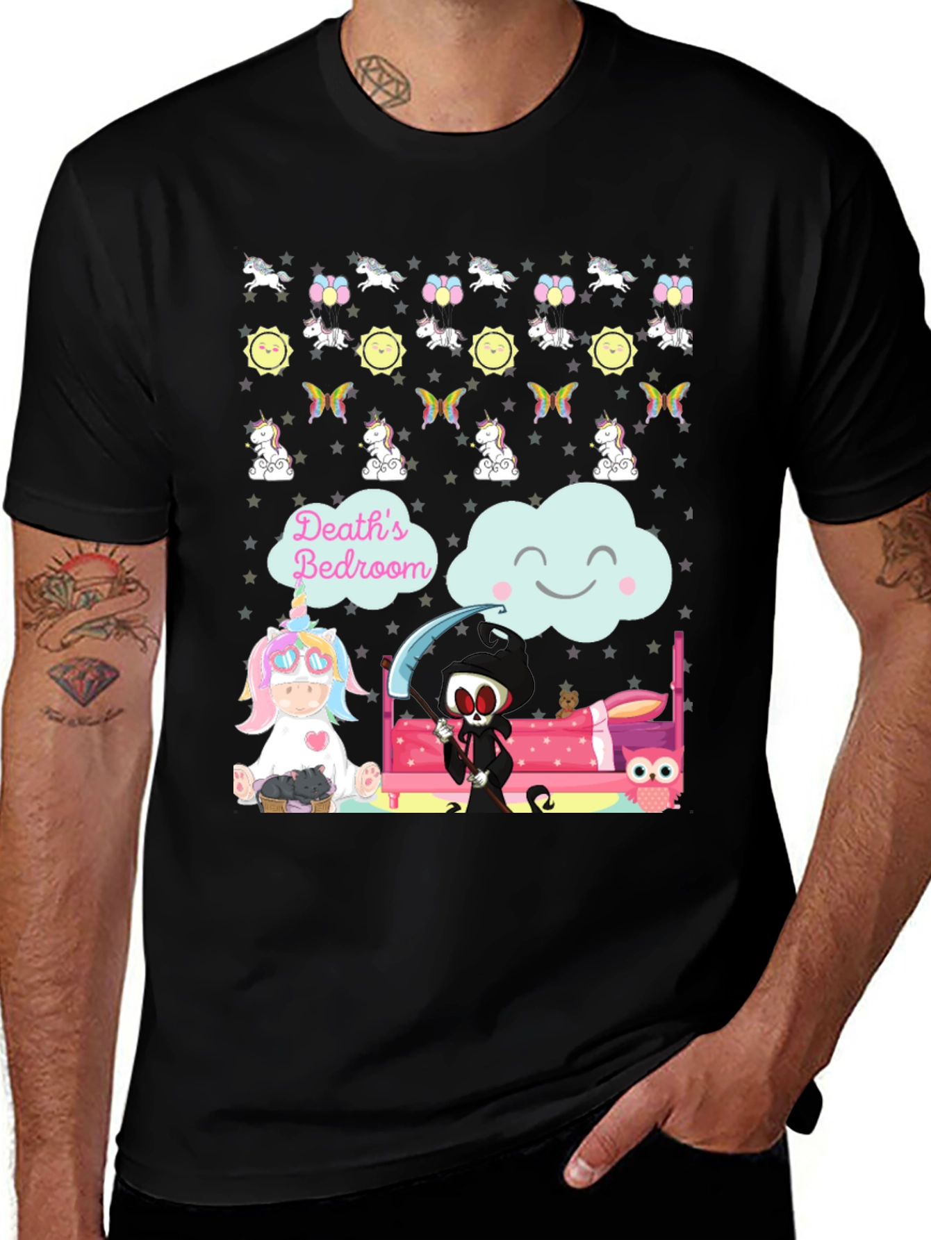 Deaths Bedroom Graphic Tee