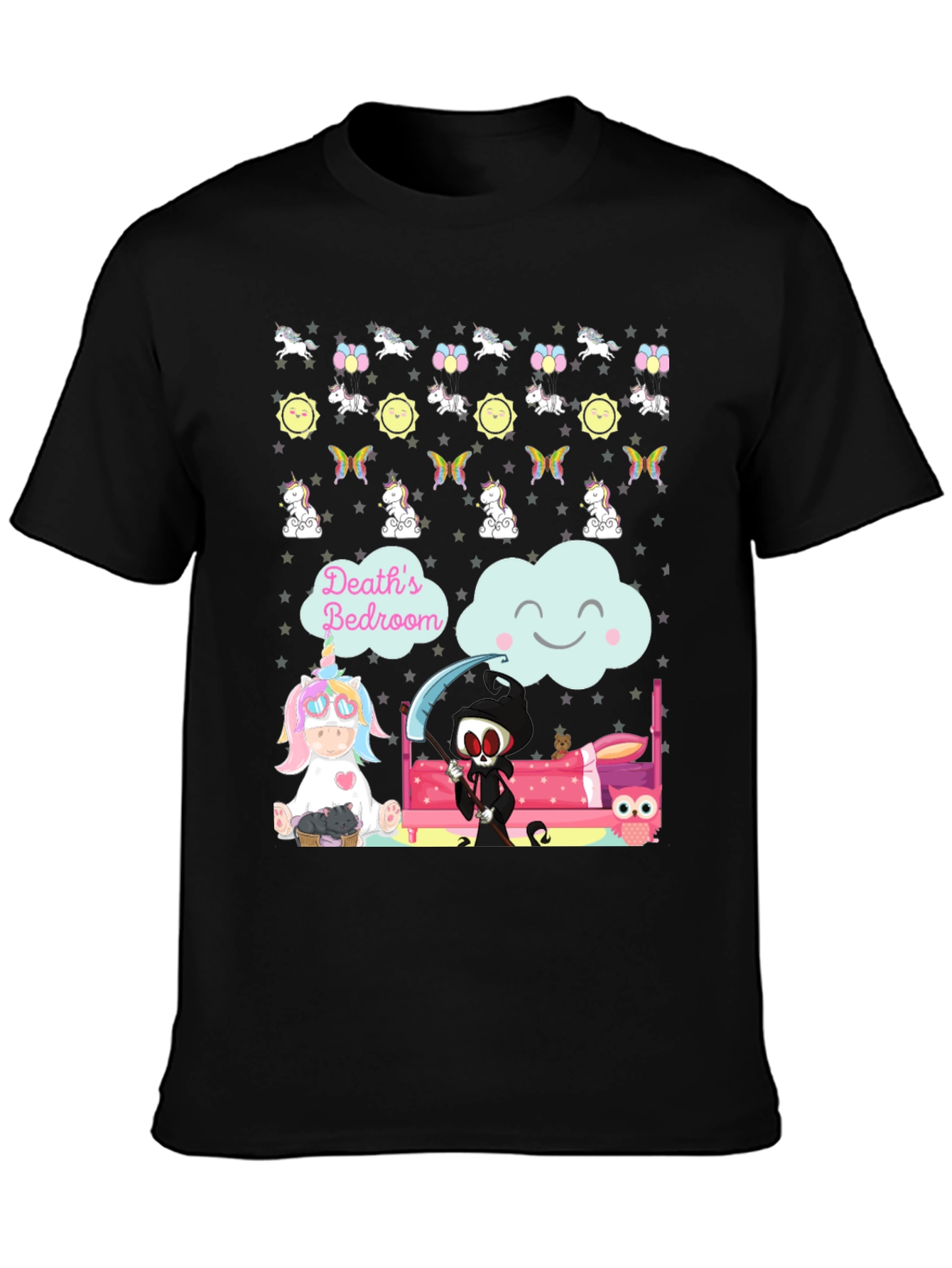 Deaths Bedroom Graphic Tee