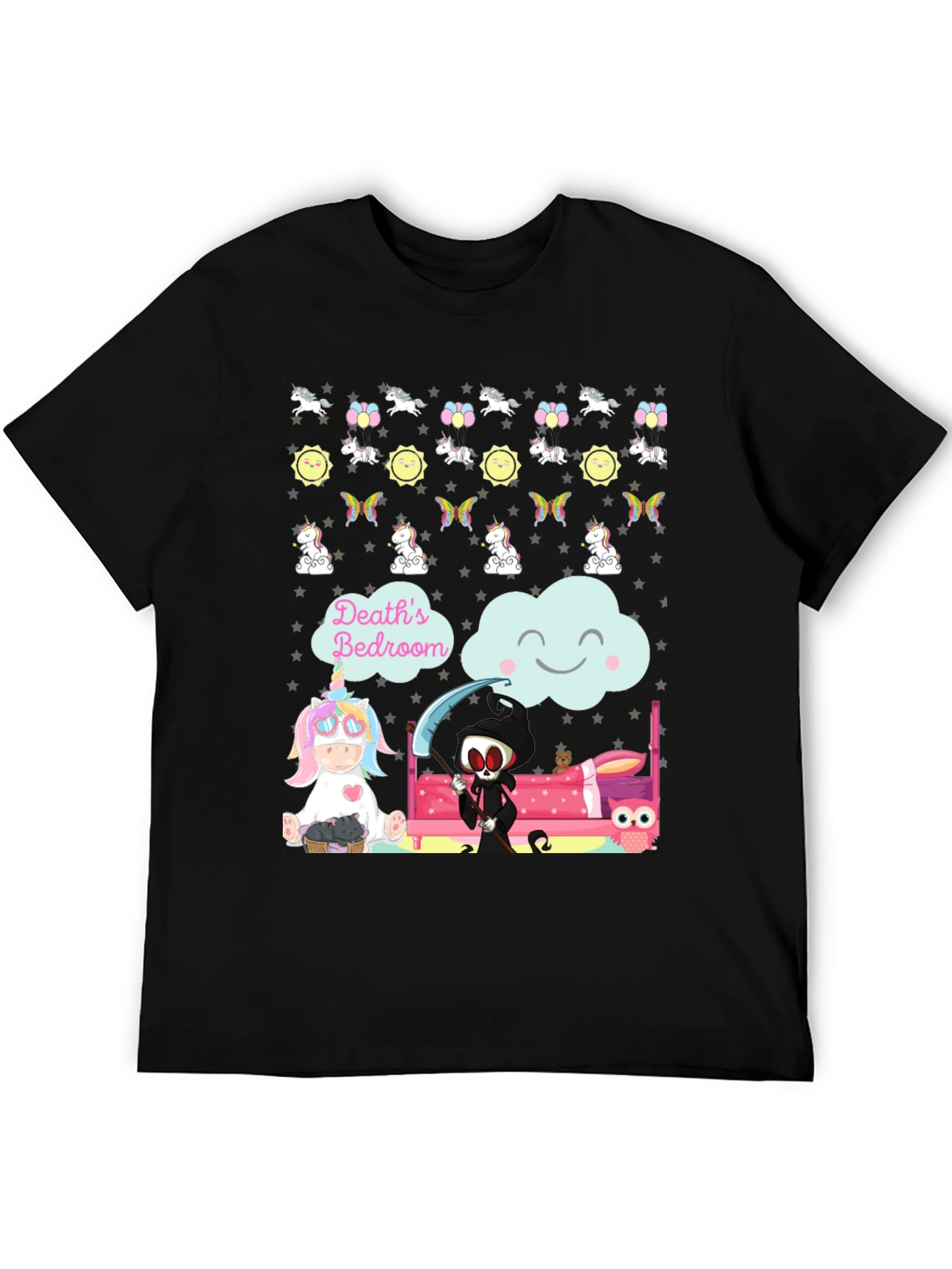Deaths Bedroom Graphic Tee