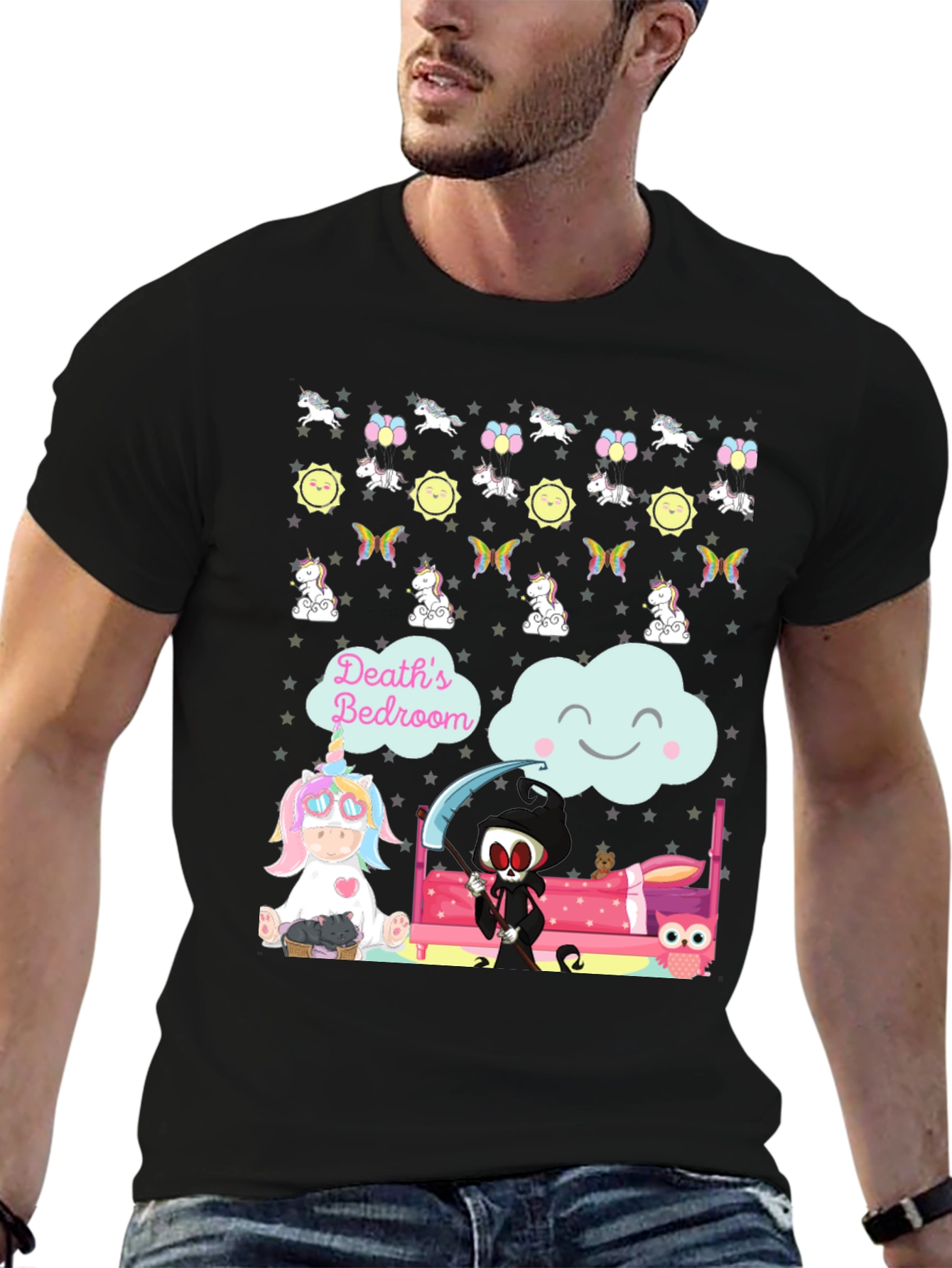 Deaths Bedroom Graphic Tee