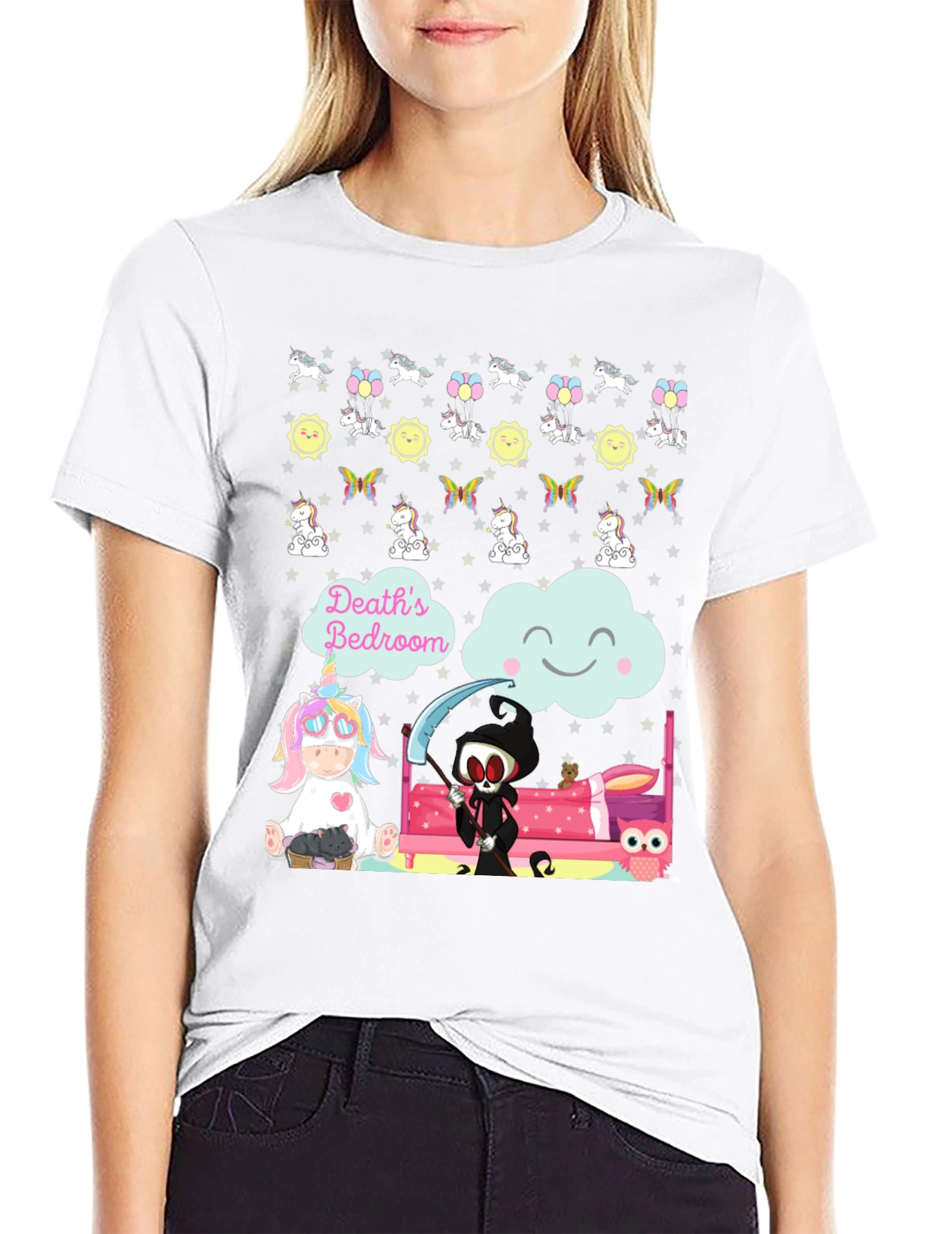 Deaths Bedroom Graphic Tee