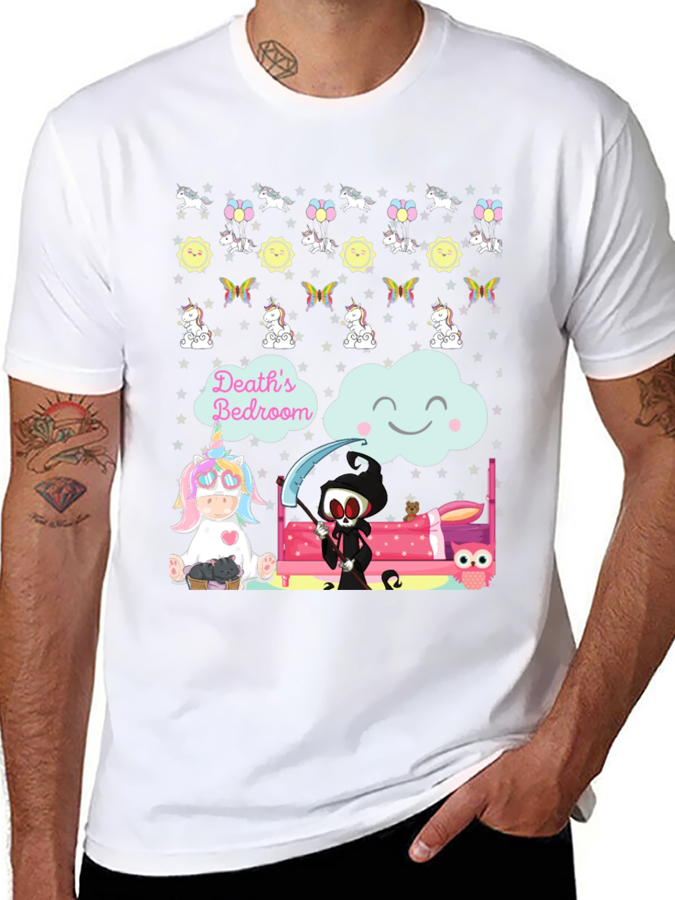 Deaths Bedroom Graphic Tee
