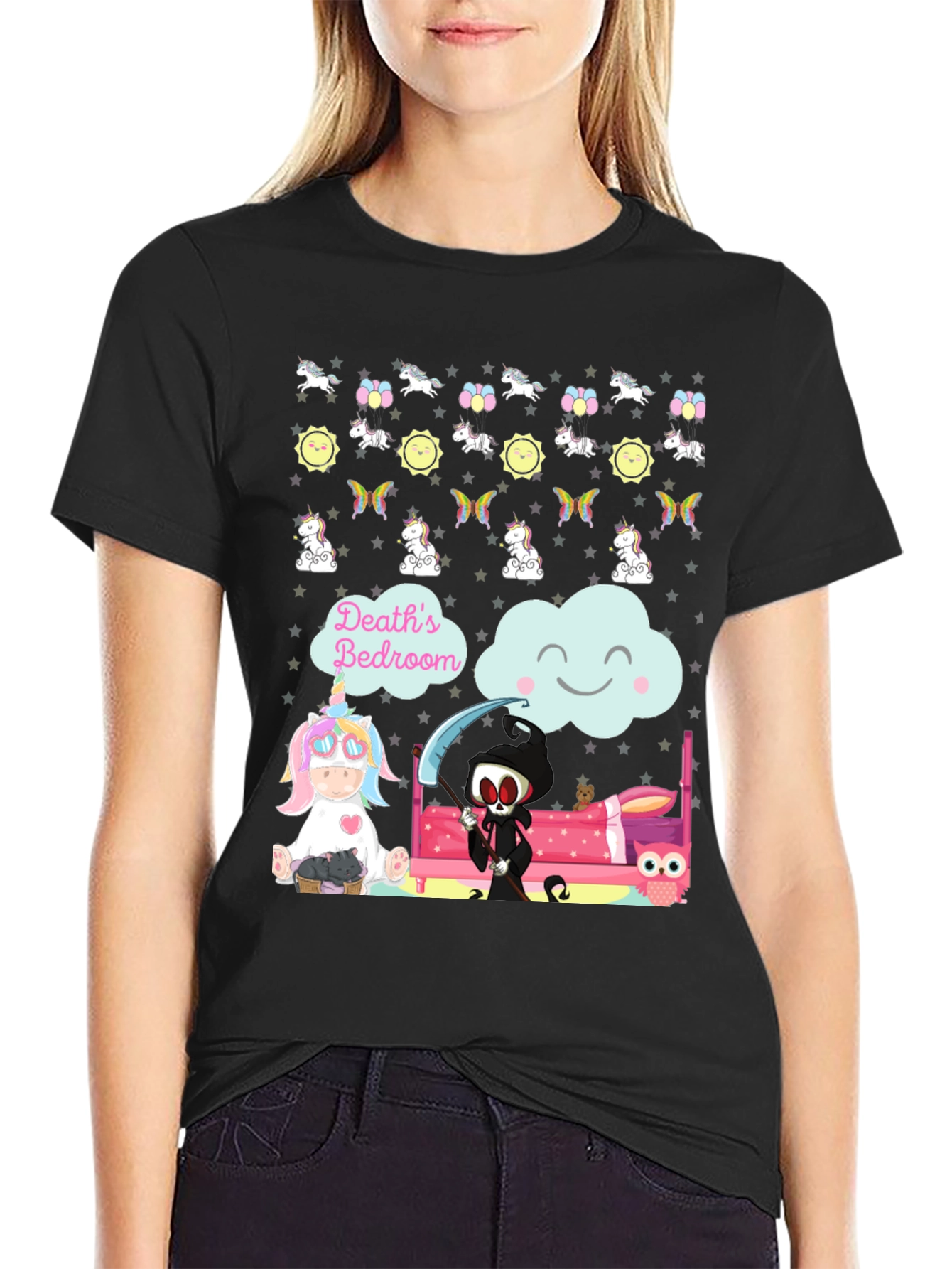 Deaths Bedroom Graphic Tee