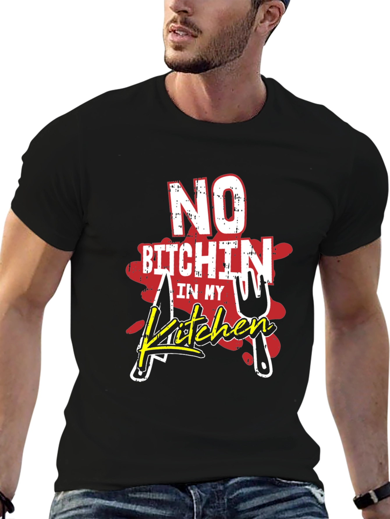 No B*tchin in My Kitchen Graphic T-Shirt