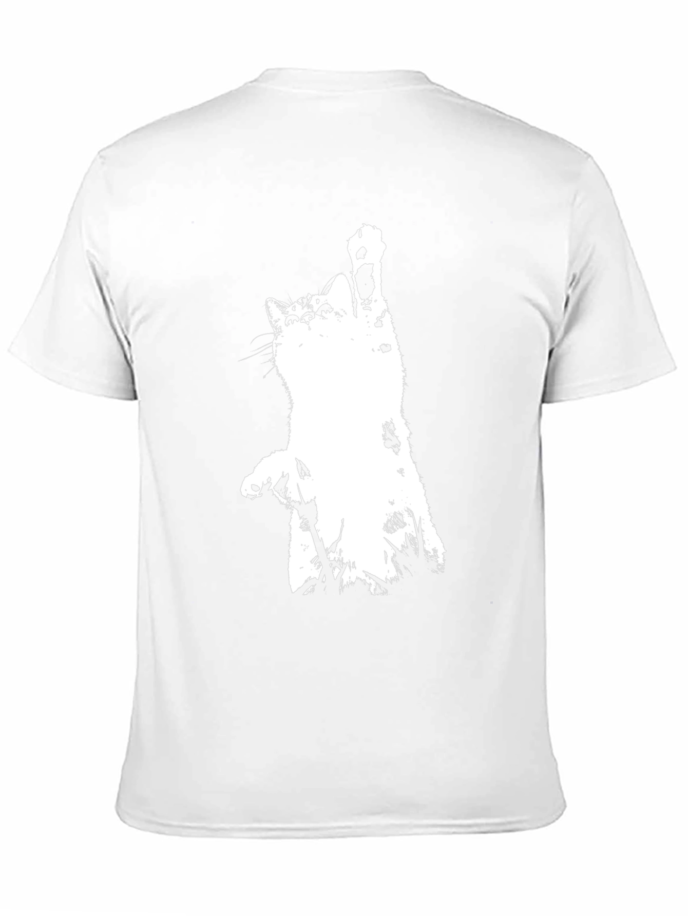Cool Cat Graphic Tee - Black