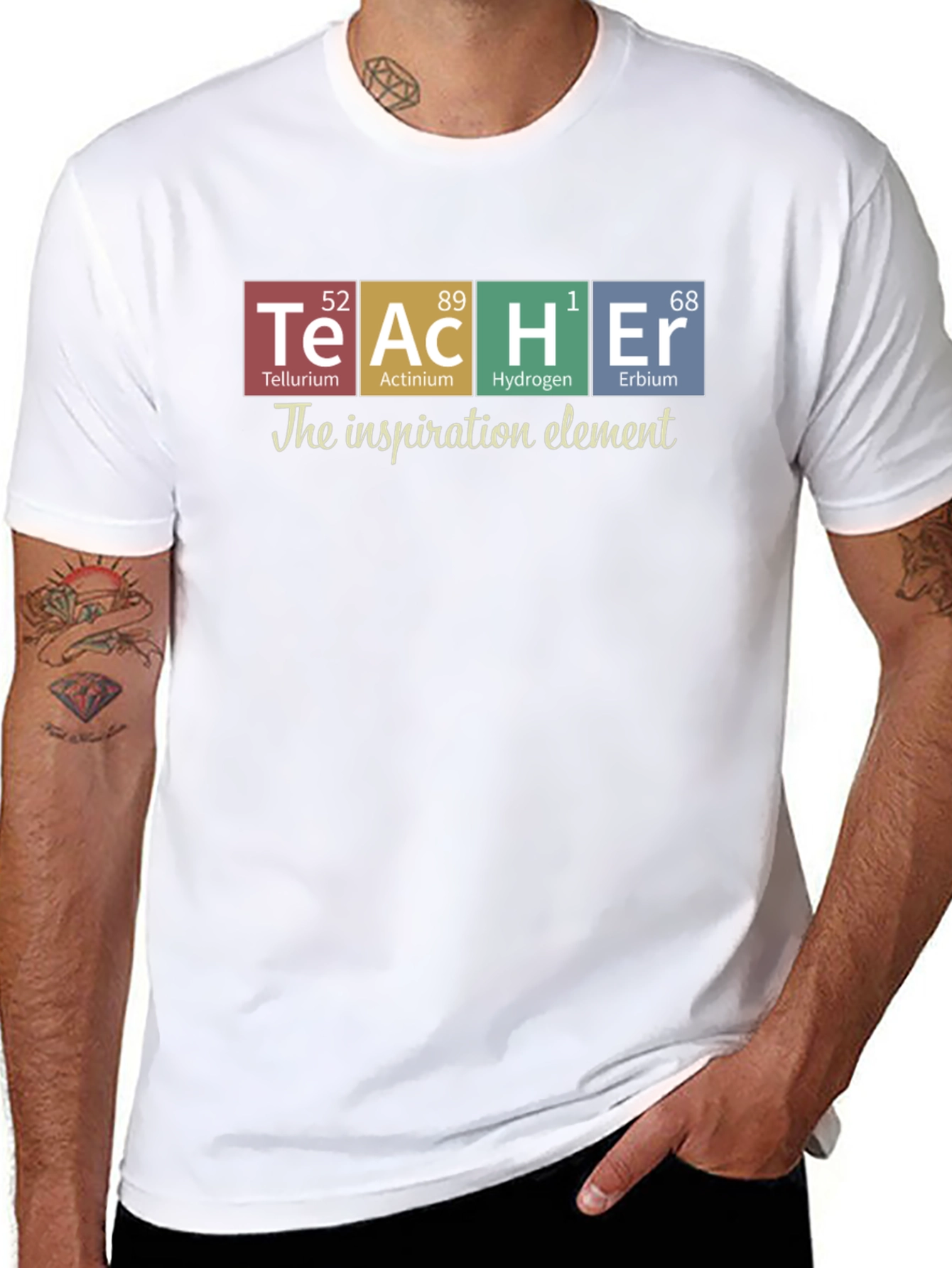 Teacher Periodic Table T-Shirt: Inspiration Element