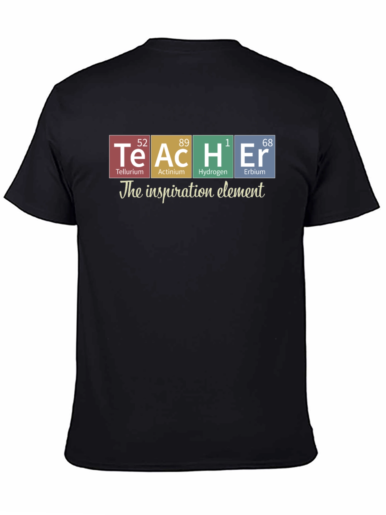 Teacher Periodic Table T-Shirt: Inspiration Element