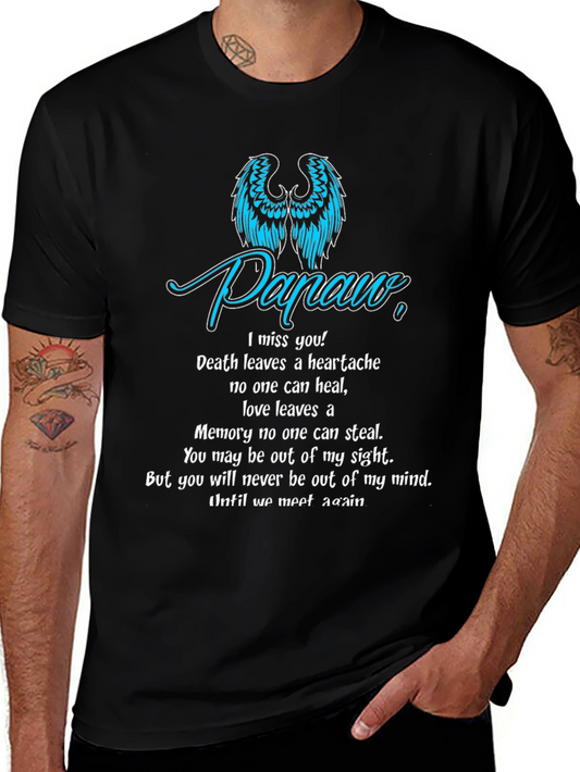 In Loving Memory T-Shirt - Papaw Memorial