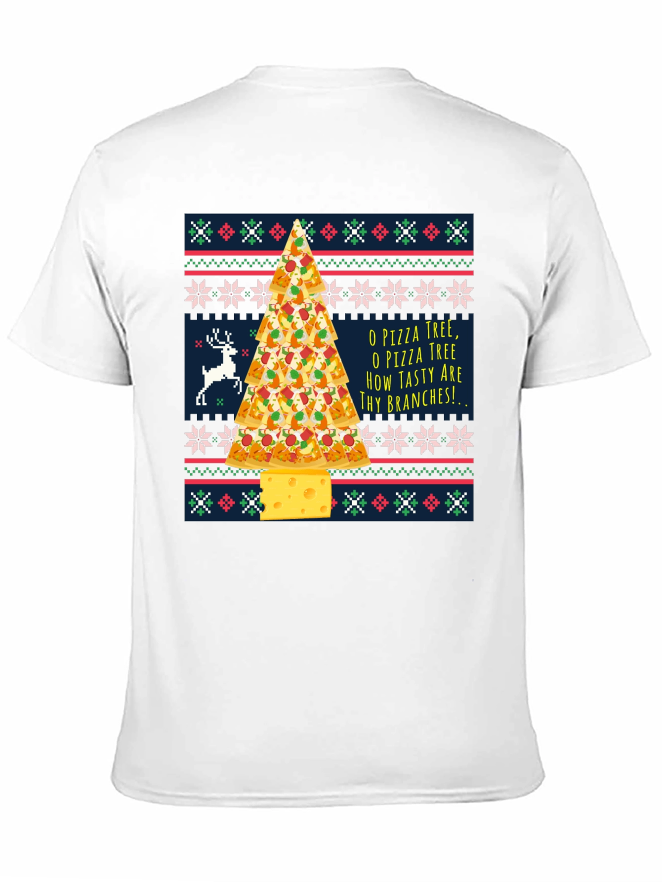 Pizza Tree Holiday T-Shirt