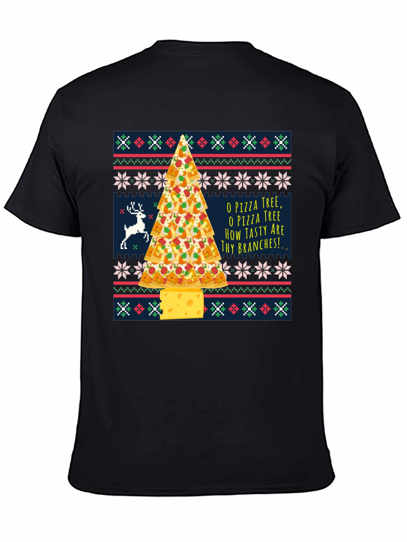 Pizza Tree Holiday T-Shirt