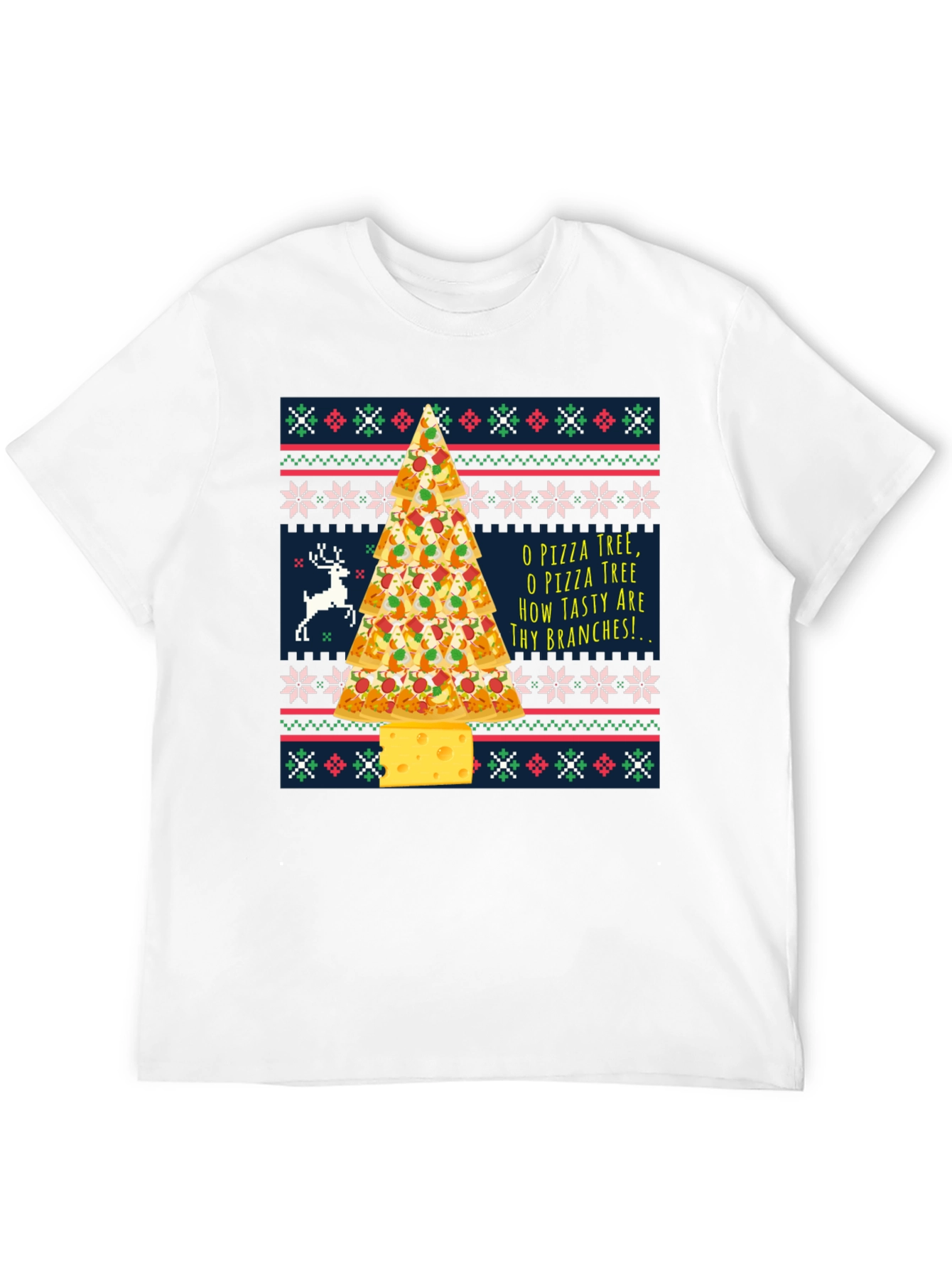 Pizza Tree Holiday T-Shirt
