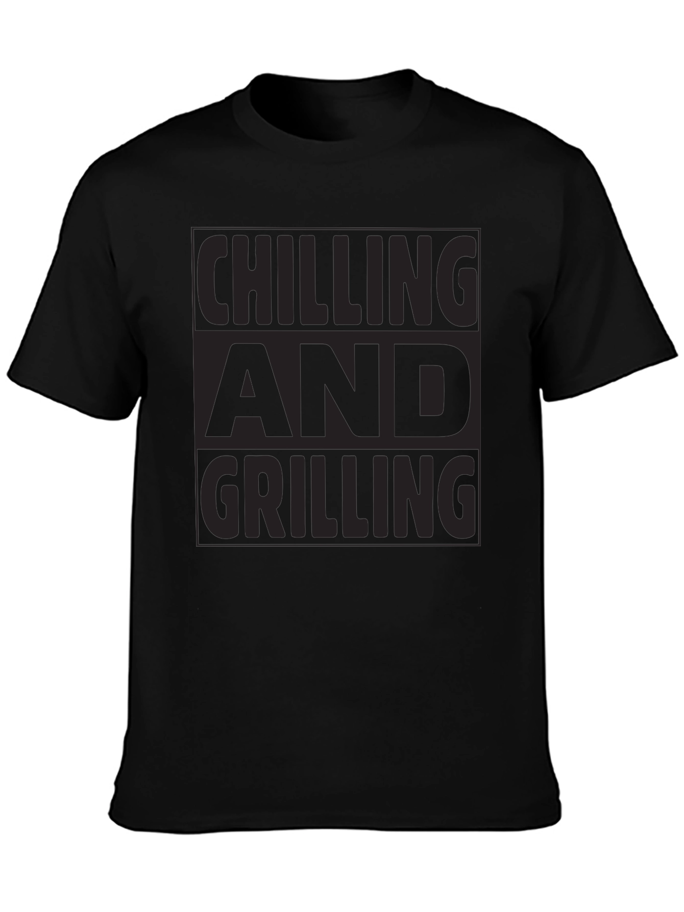 Chilling and Grilling Graphic Tee